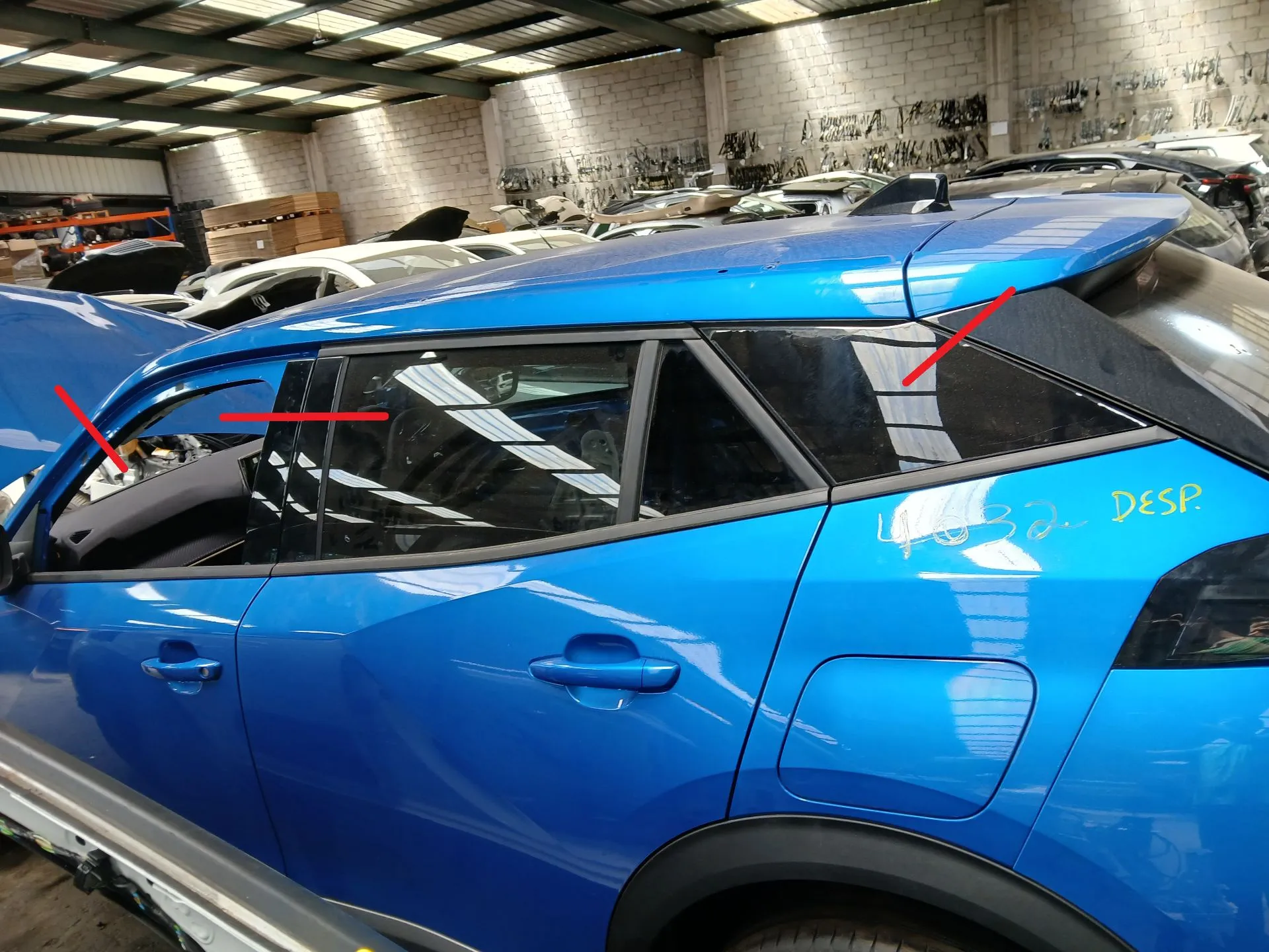 Tejadilho PEUGEOT 2008 II (U_)