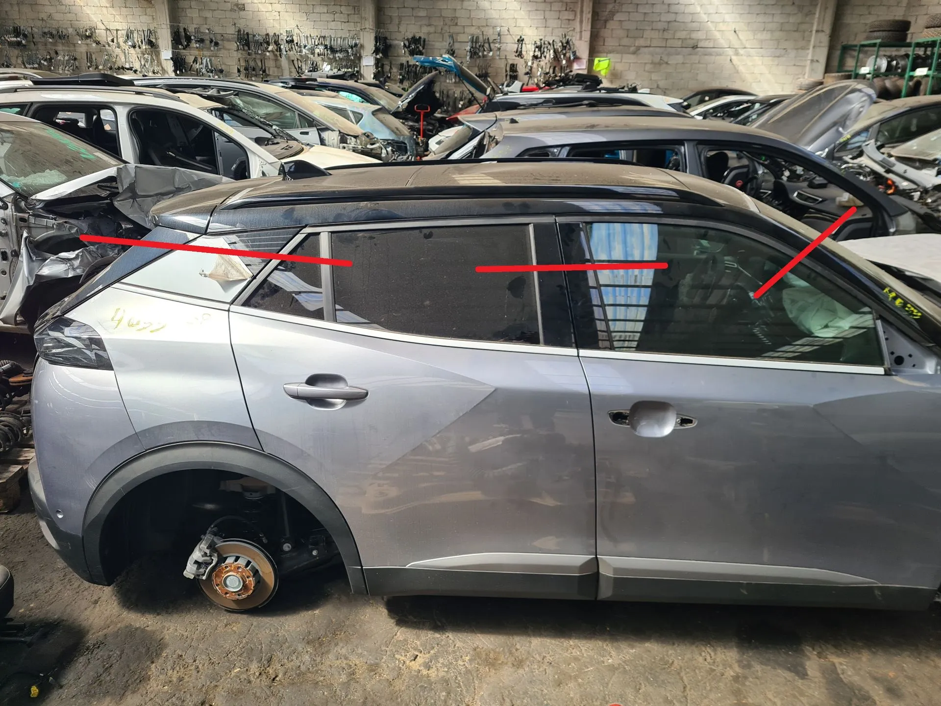 Roof PEUGEOT 2008 II (U_)