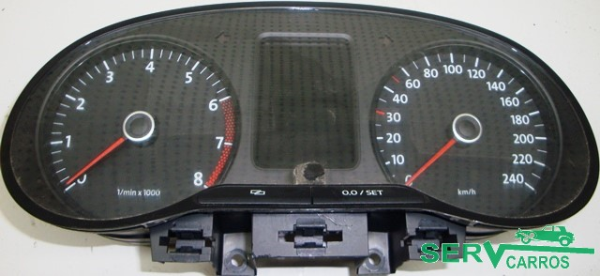 Quadrante / painel de instrumentos VOLKSWAGEN Polo (6R, 6C)