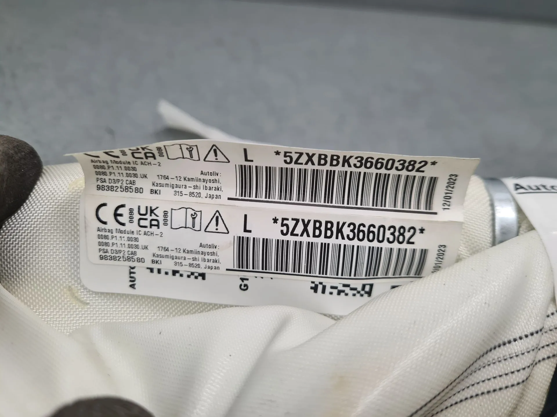 Airbag a Tendina Sinistra PEUGEOT 2008 II (U_) Imagem-2