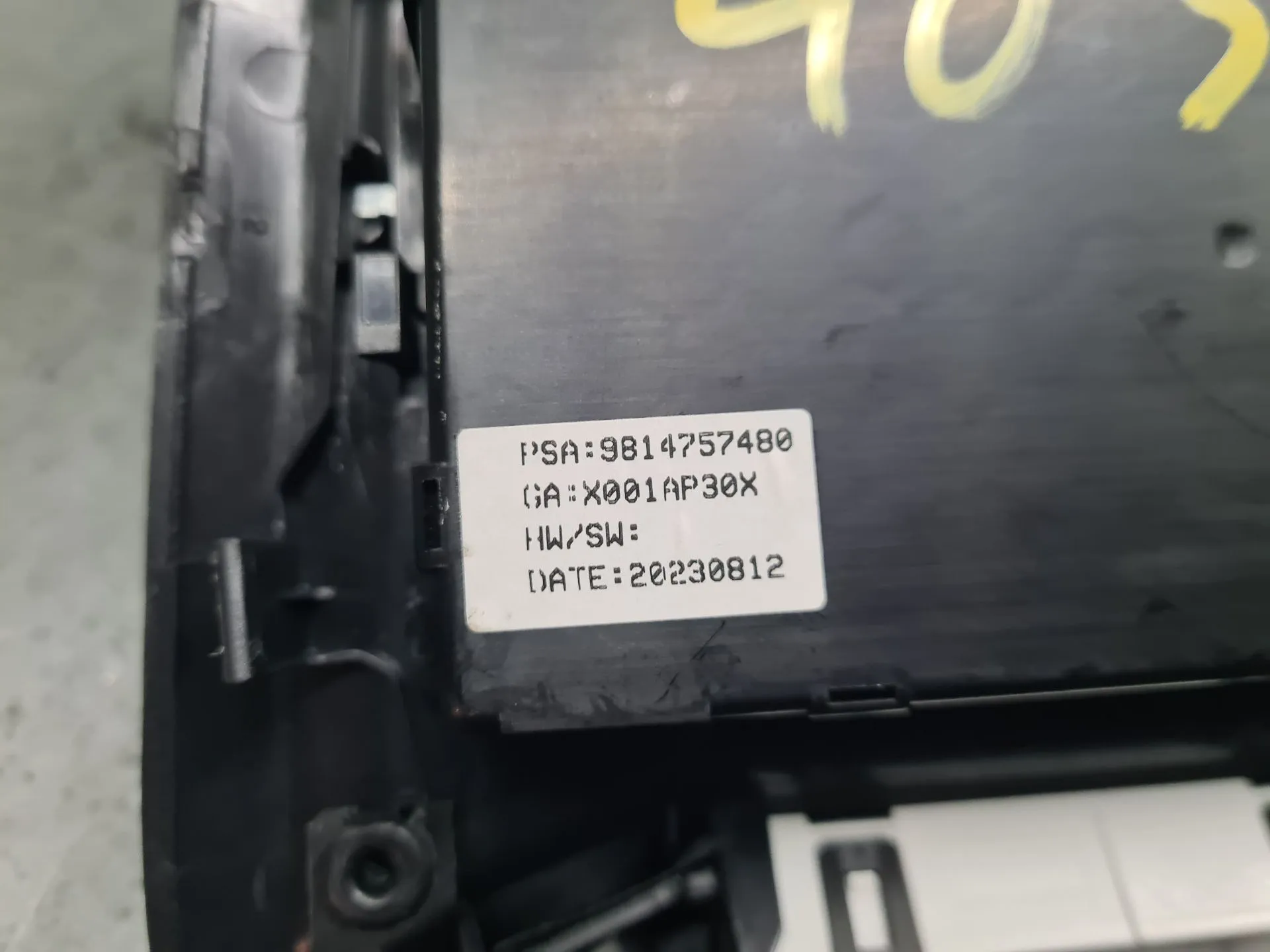 Plafonier frente PEUGEOT 2008 II (U_) Imagem-5