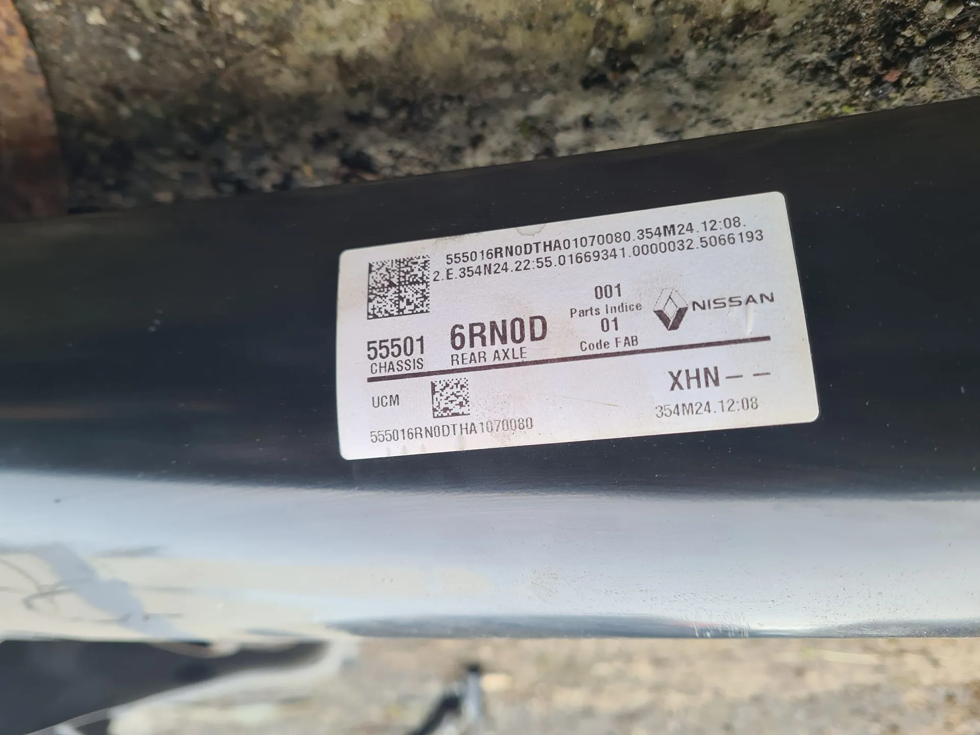 Eje trasero con discos RENAULT Austral Imagem-1