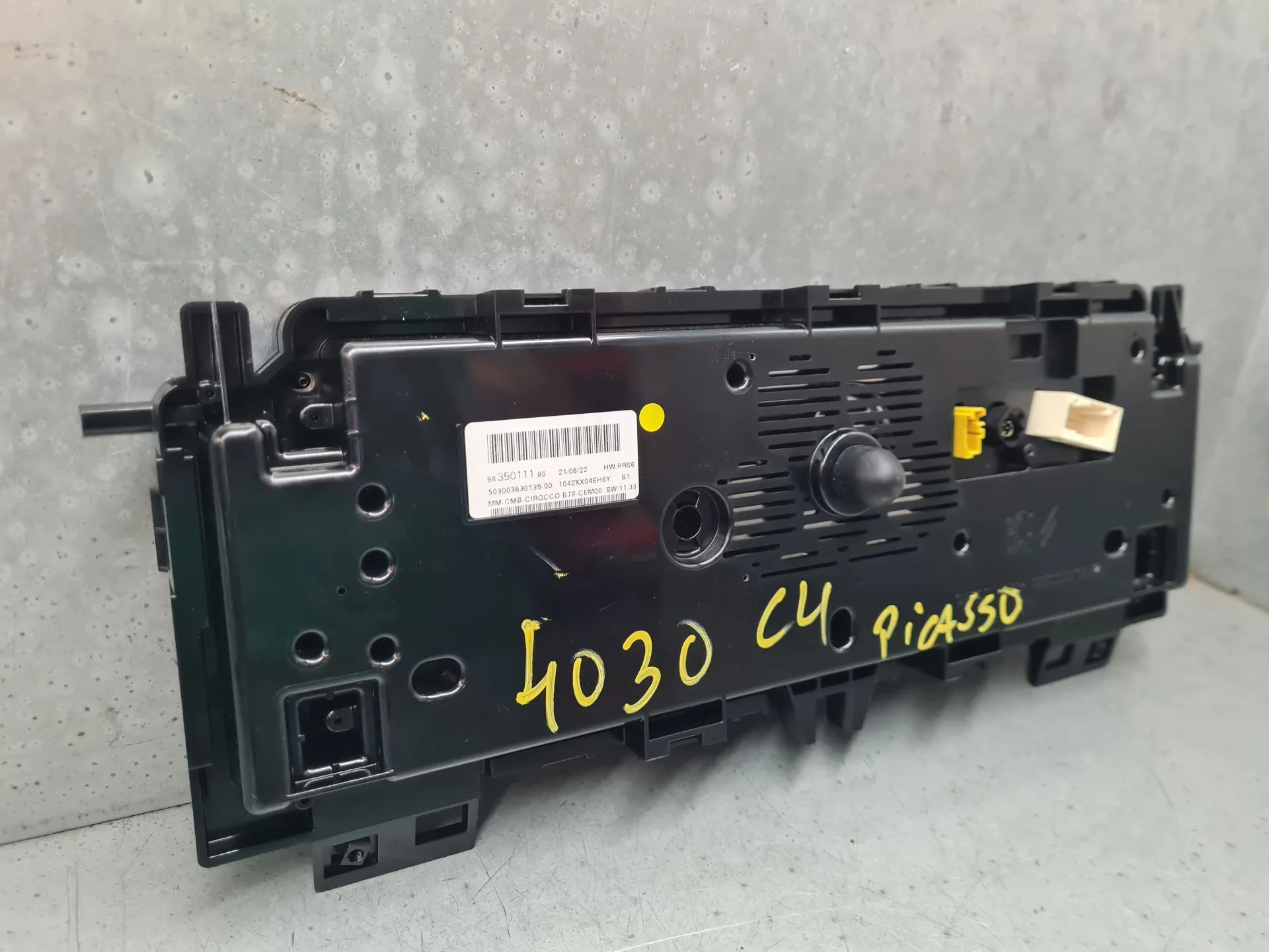 Quadrante / painel de instrumentos CITROËN Grand C4 Spacetourer Imagem-4