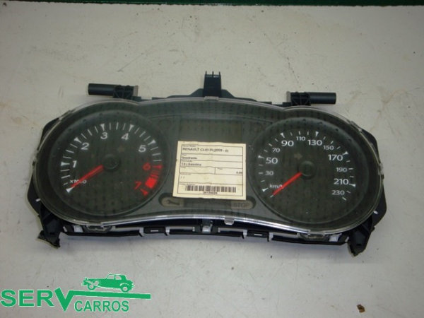 Quadrante / painel de instrumentos RENAULT Clio III (BR0/1, CR0/1)