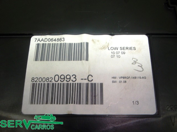 Quadrante / painel de instrumentos RENAULT Clio III (BR0/1, CR0/1) Imagem-2