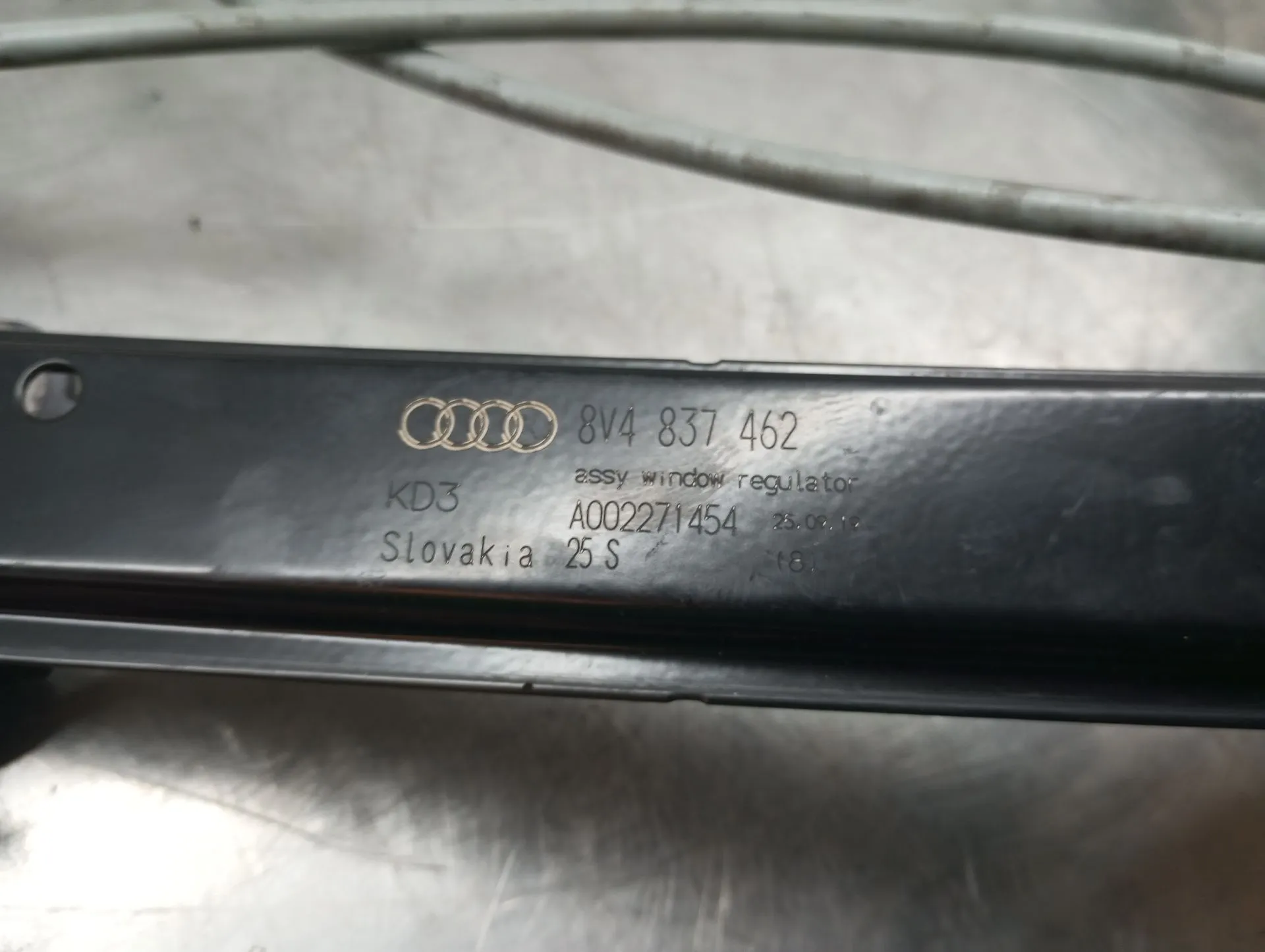 Elevalunas delantero derecho AUDI A3 (8V1, 8VK) Imagem-2