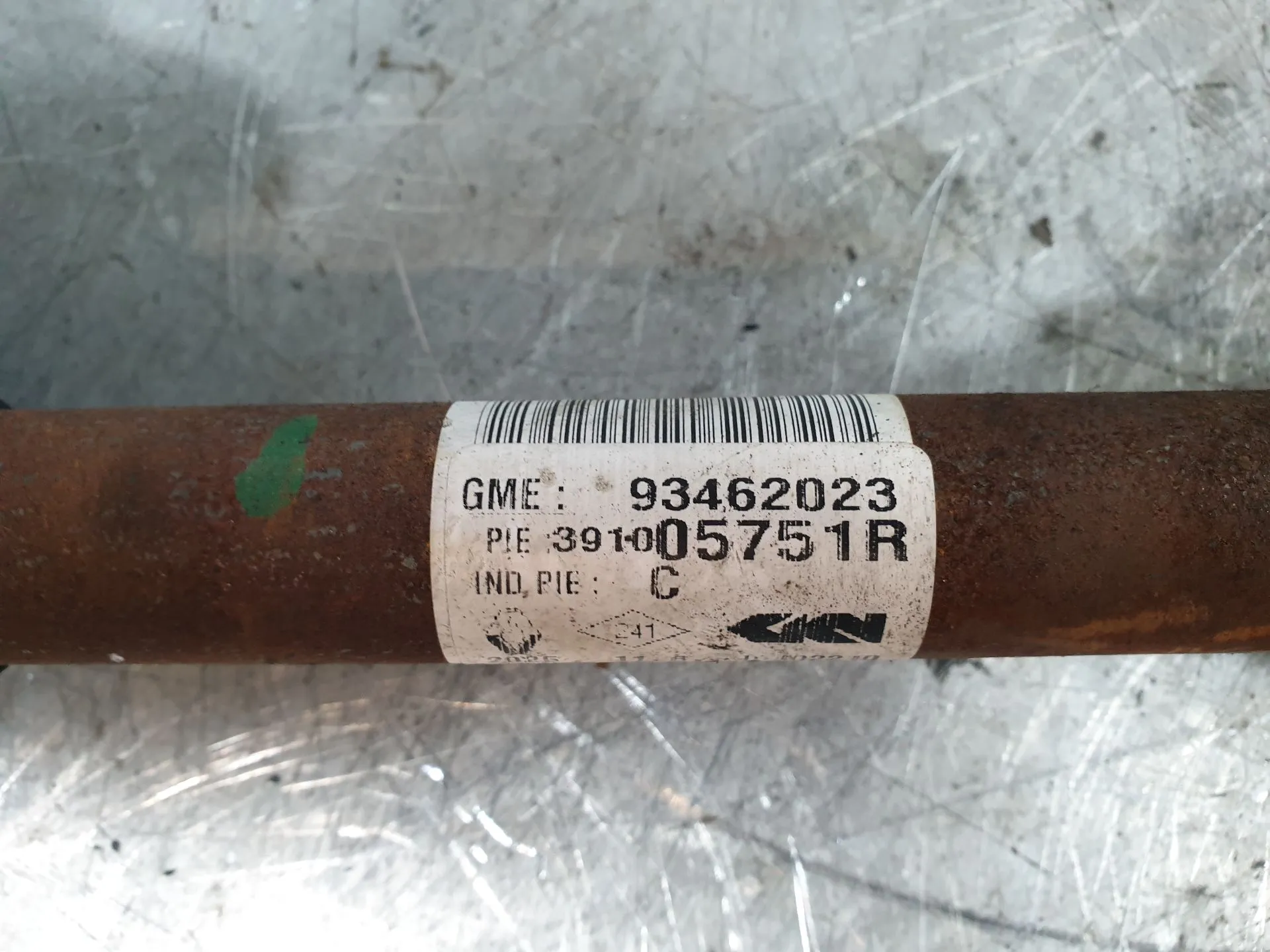 Transmisión Delantera Derecha RENAULT Trafic III (FG_) Imagem-3