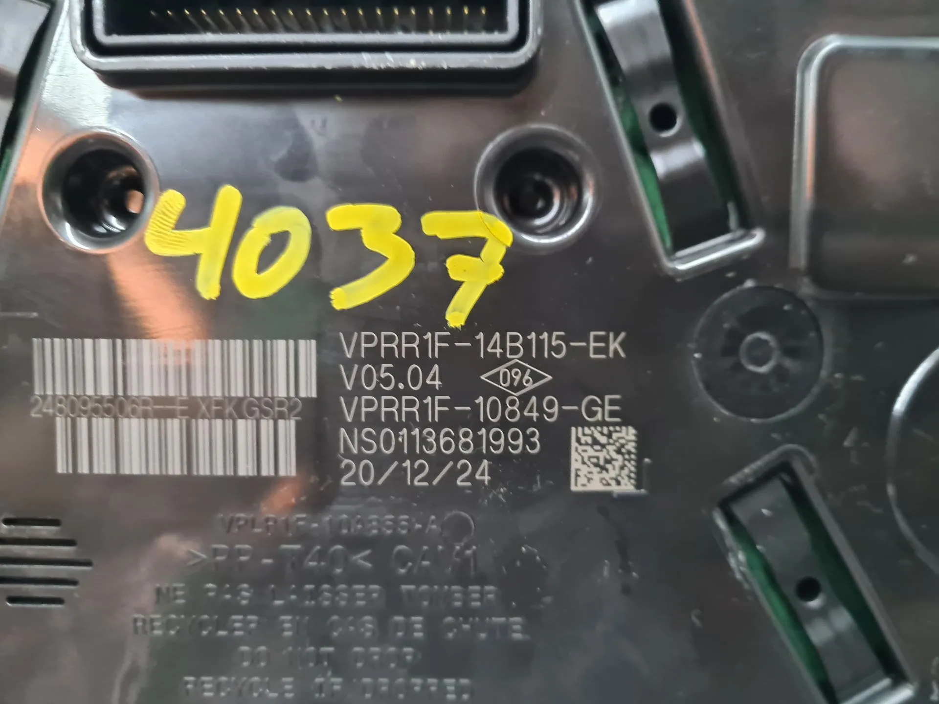 Quadrante / painel de instrumentos RENAULT Trafic III (FG_) Imagem-4