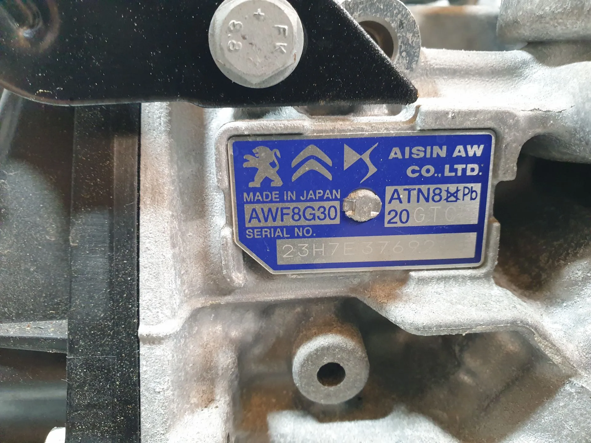 Caja de cambios automática PEUGEOT Rifter Imagem-12