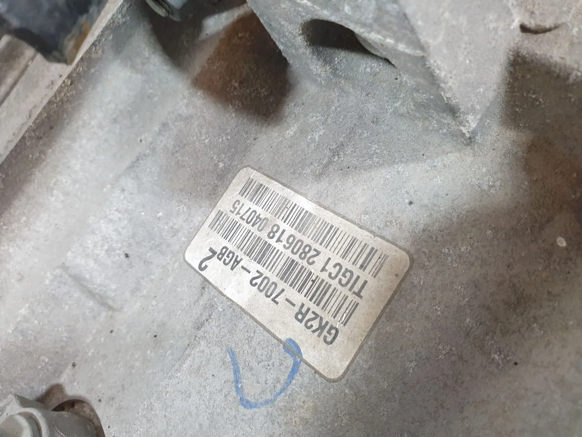 Caja de cambios manual FORD Transit Custom Imagem-10