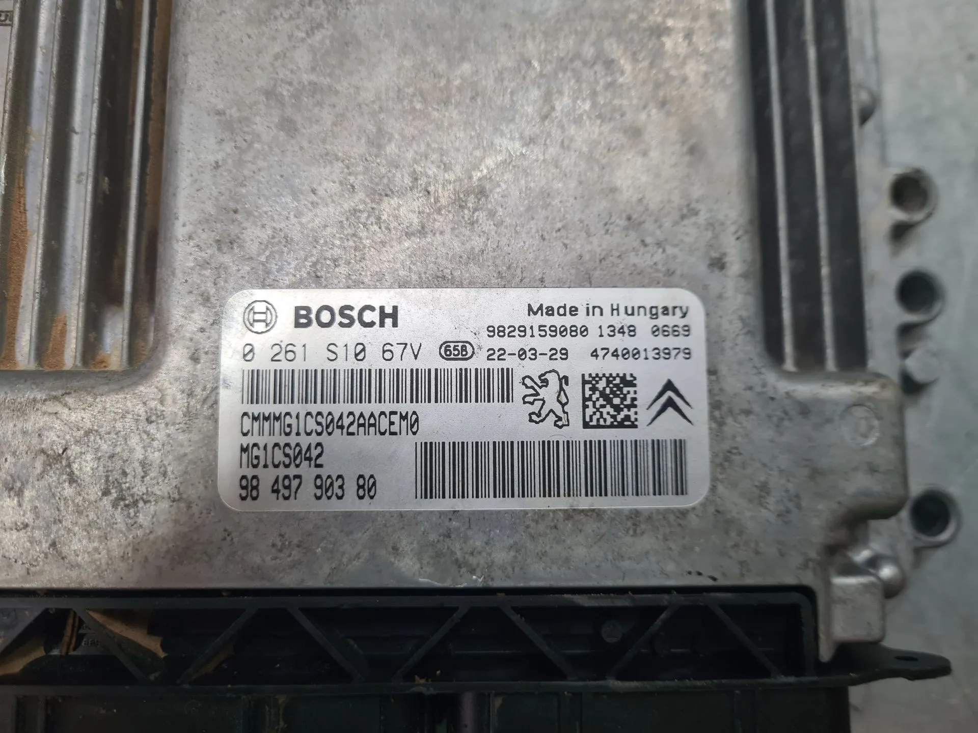 Centralina motor / ECU DS DS7 Crossback (J_) Imagem-3