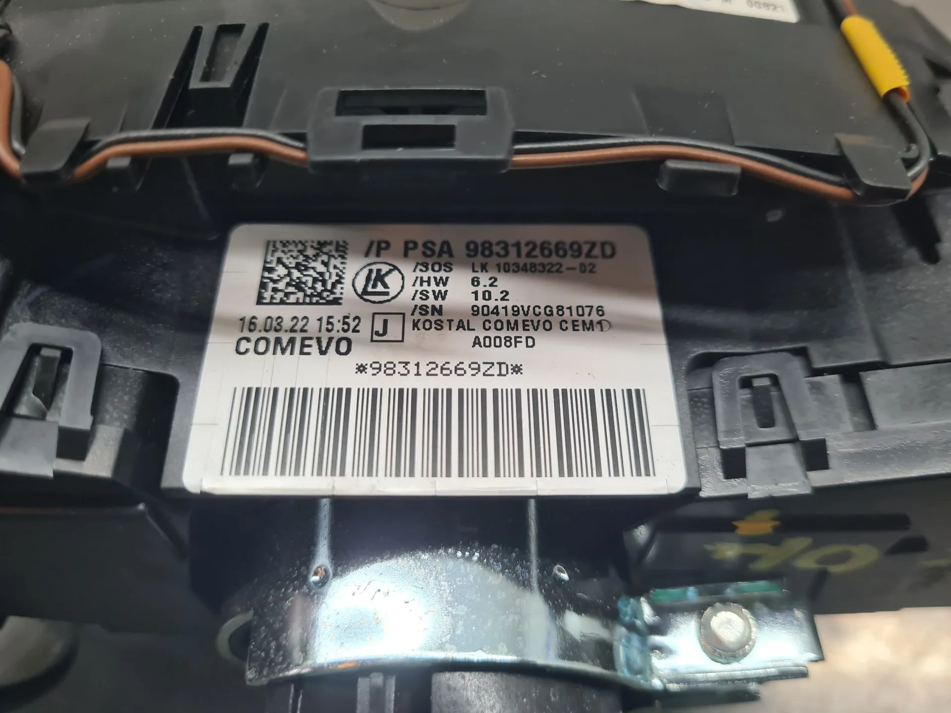 Fita de airbags DS DS7 Crossback (J_) Imagem-5