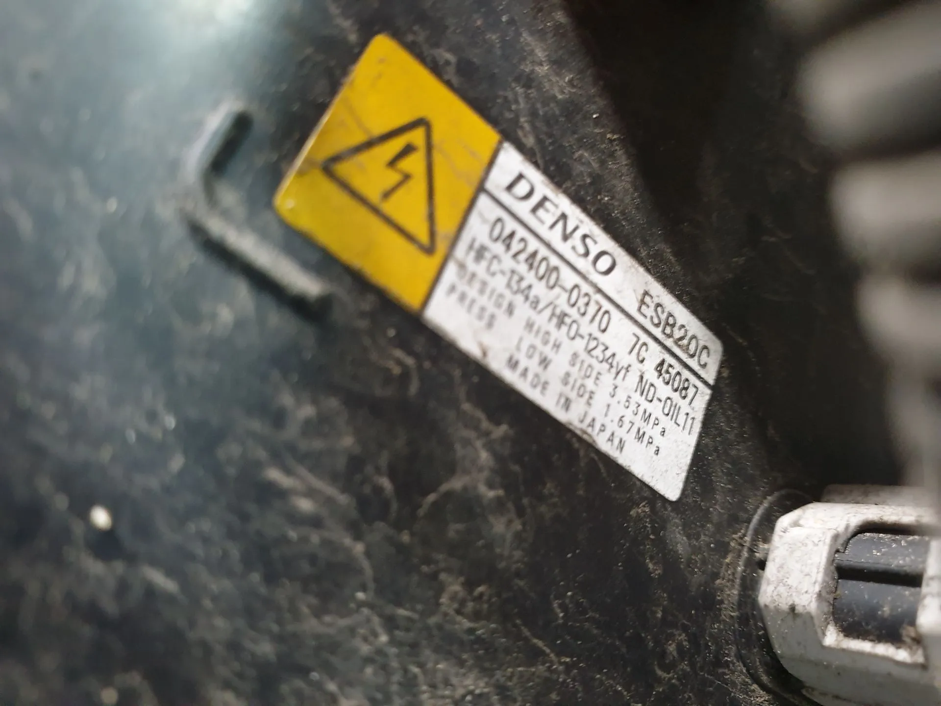 AC compressor TOYOTA C-HR (_X1_) Imagem-1