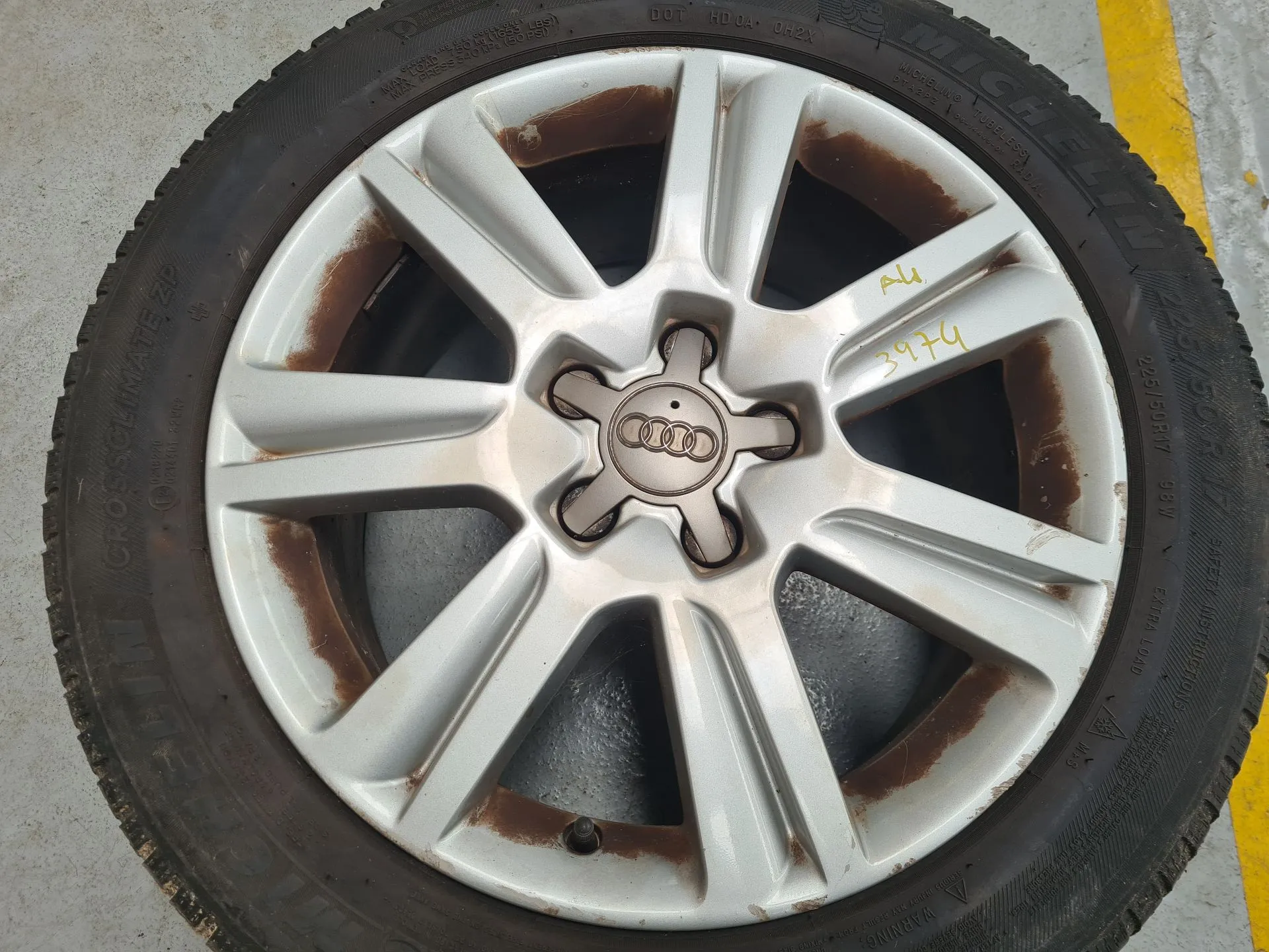 Right front Rim AUDI A4 Avant (8K5, B8) Imagem-1