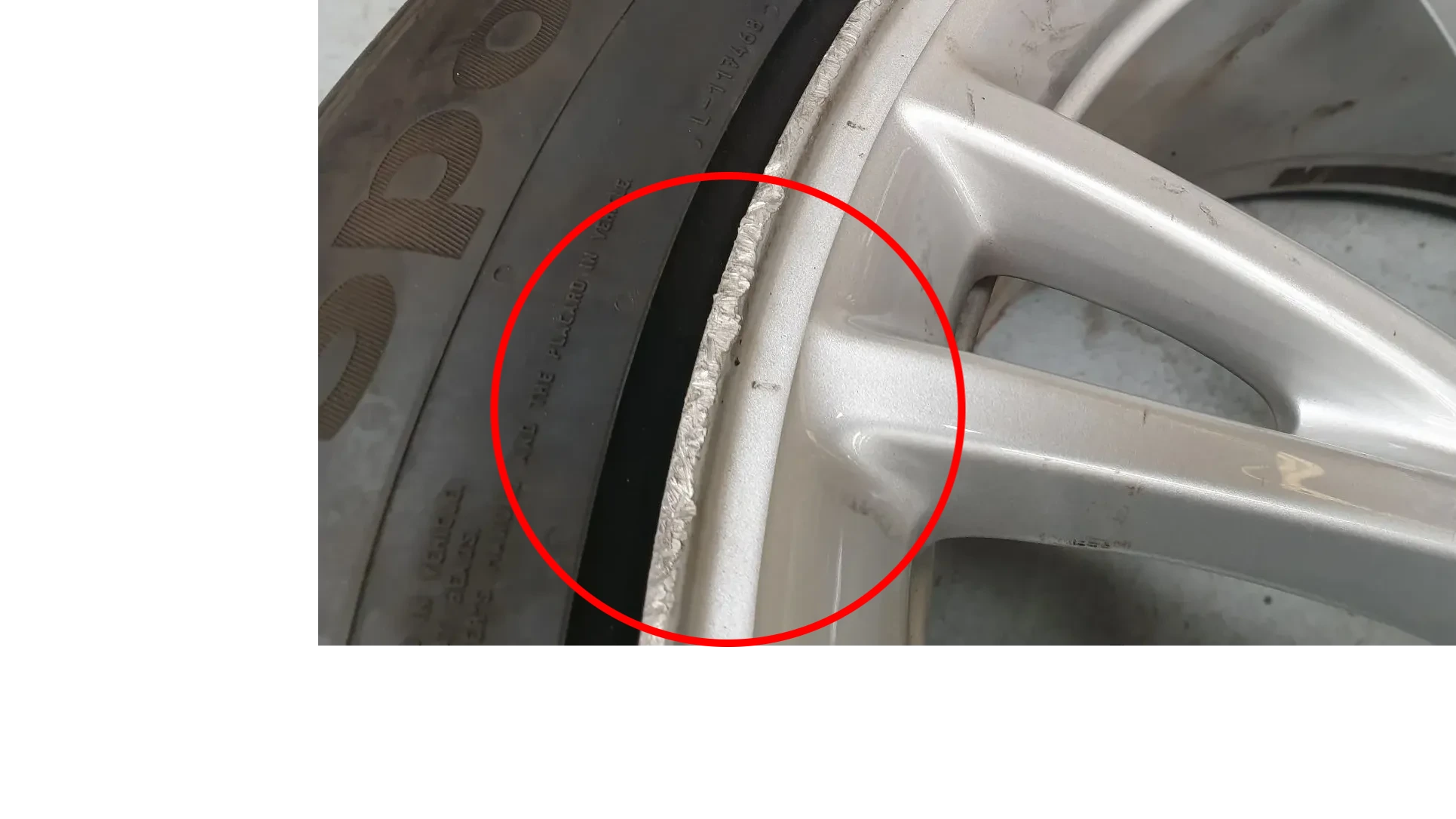 Right front Rim TESLA Model Y (5YJY) Imagem-4