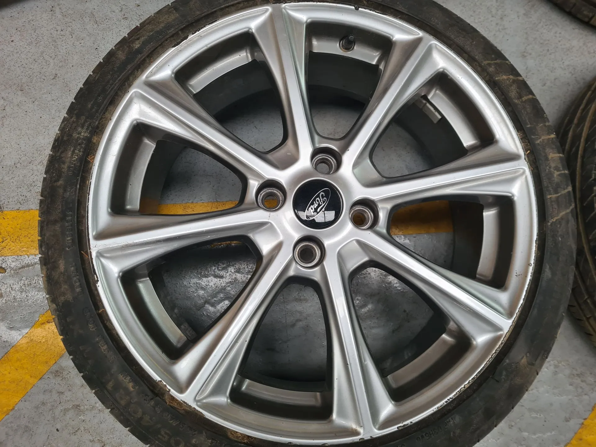 Left rear Rim FORD Fiesta VII (HJ, HF) Imagem-1