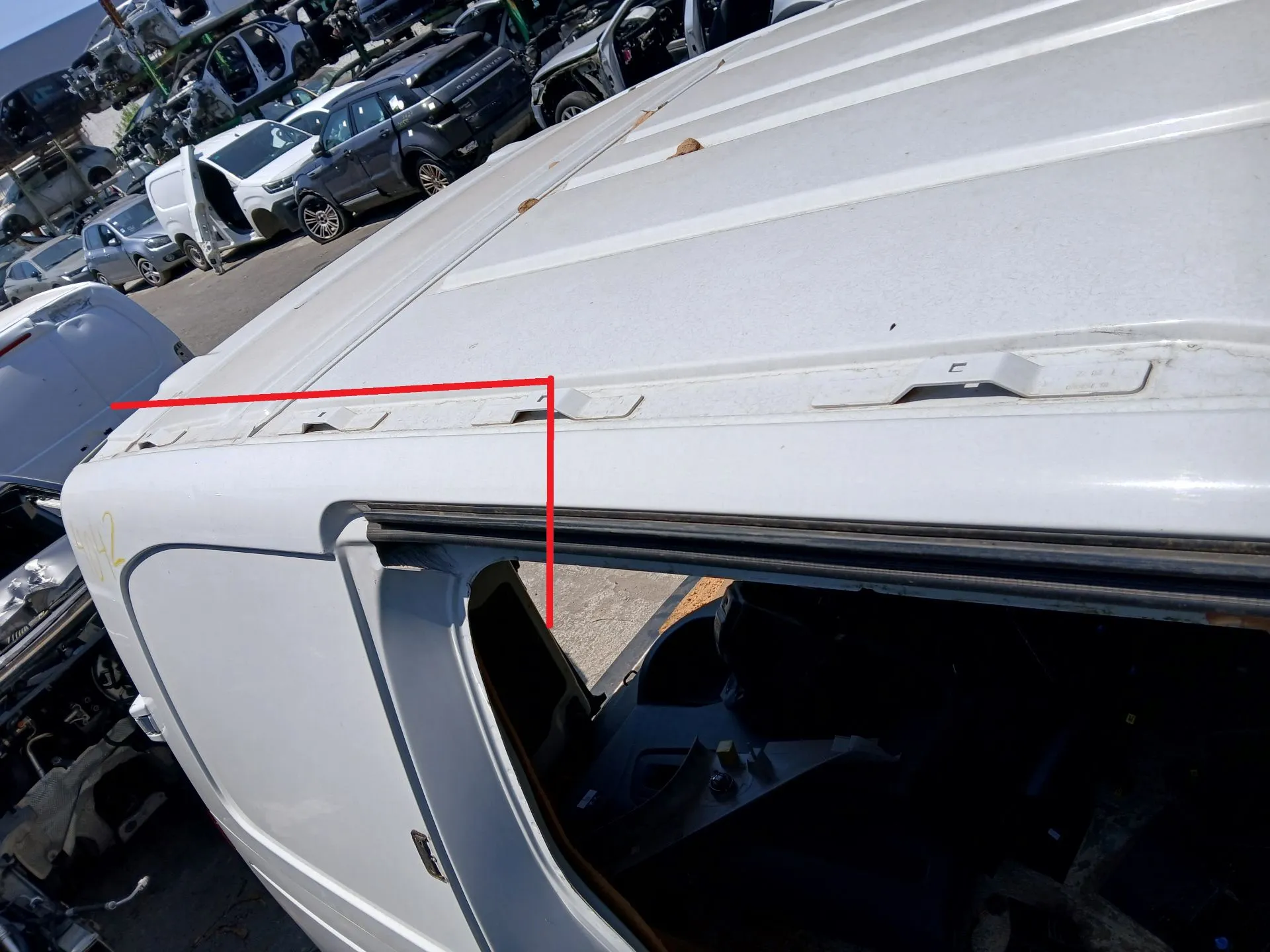 Panneau arrière Droite FIAT Scudo Van Imagem-1
