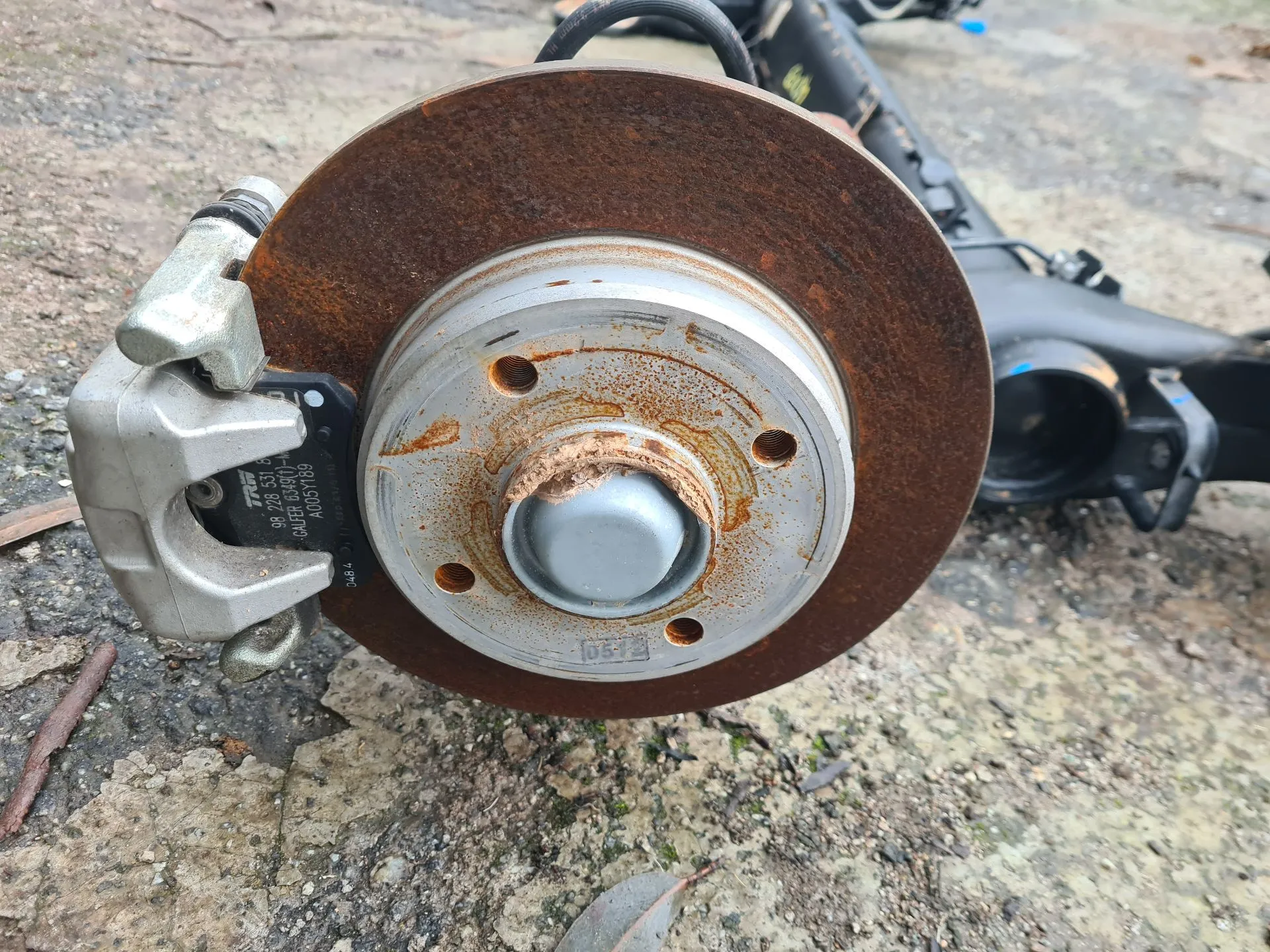 Essieu arrière à disques CITROËN C3 Aircross II Van (2C_, 2R_) Imagem-1