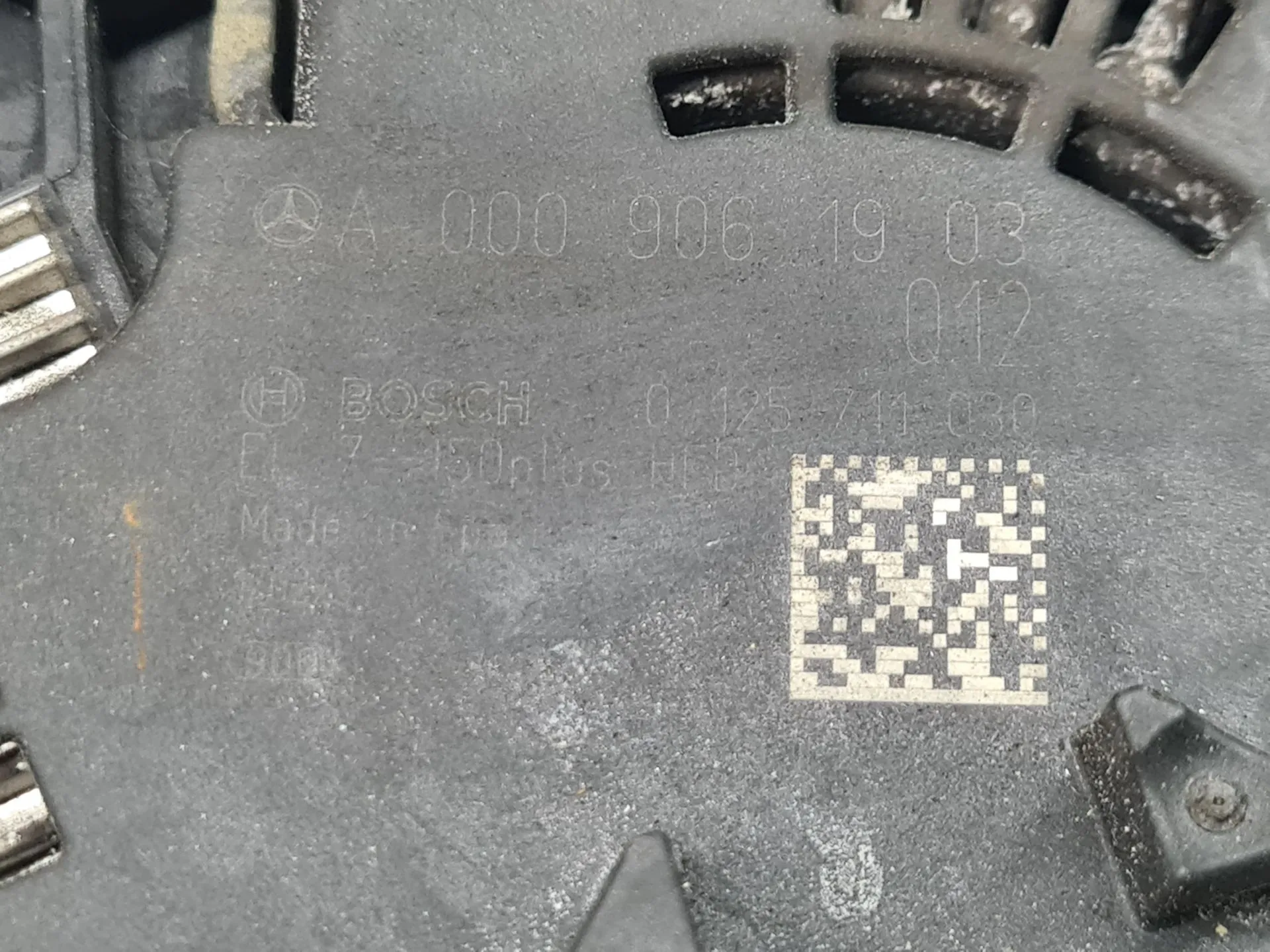 Alternador MERCEDES-BENZ Classe A (W176) Imagem-4