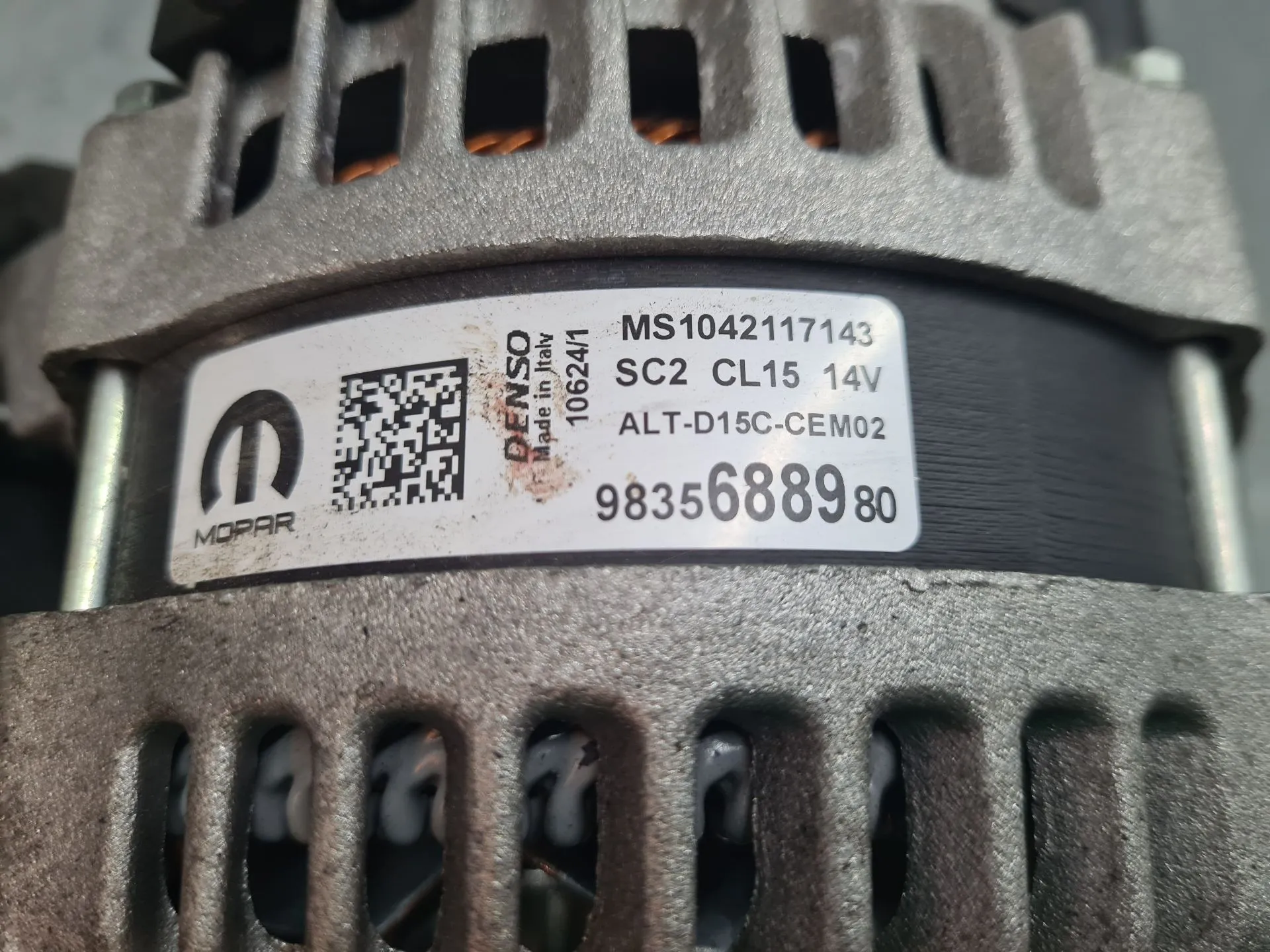 Alternador CITROËN C3 III (SX) Imagem-5