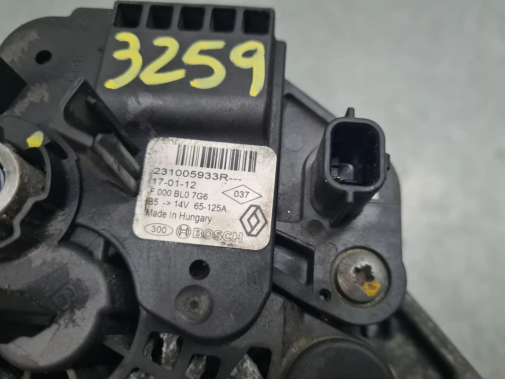 Alternador DACIA Dokker (0S_) Imagem-4