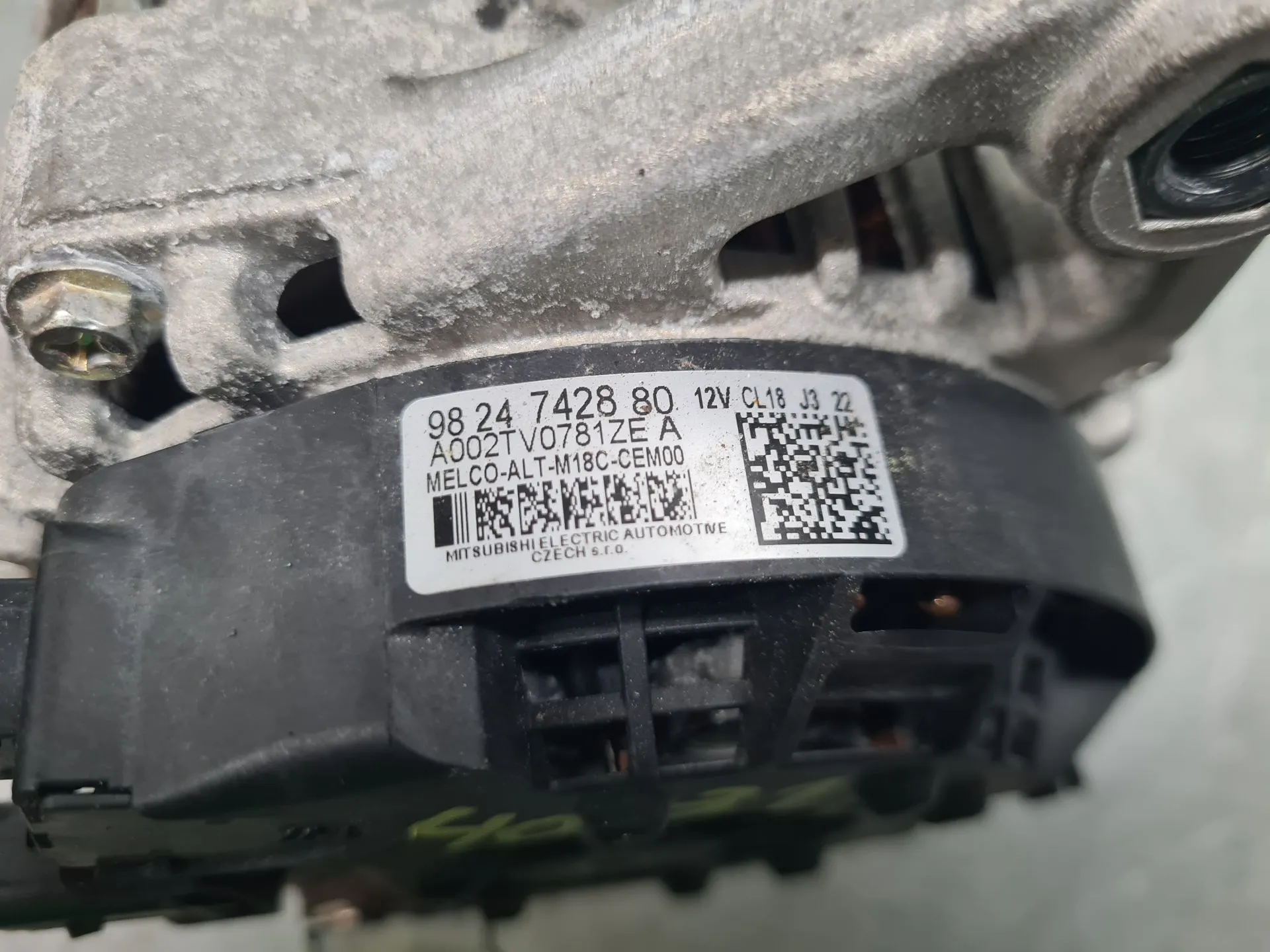 Alternador PEUGEOT Rifter Imagem-4
