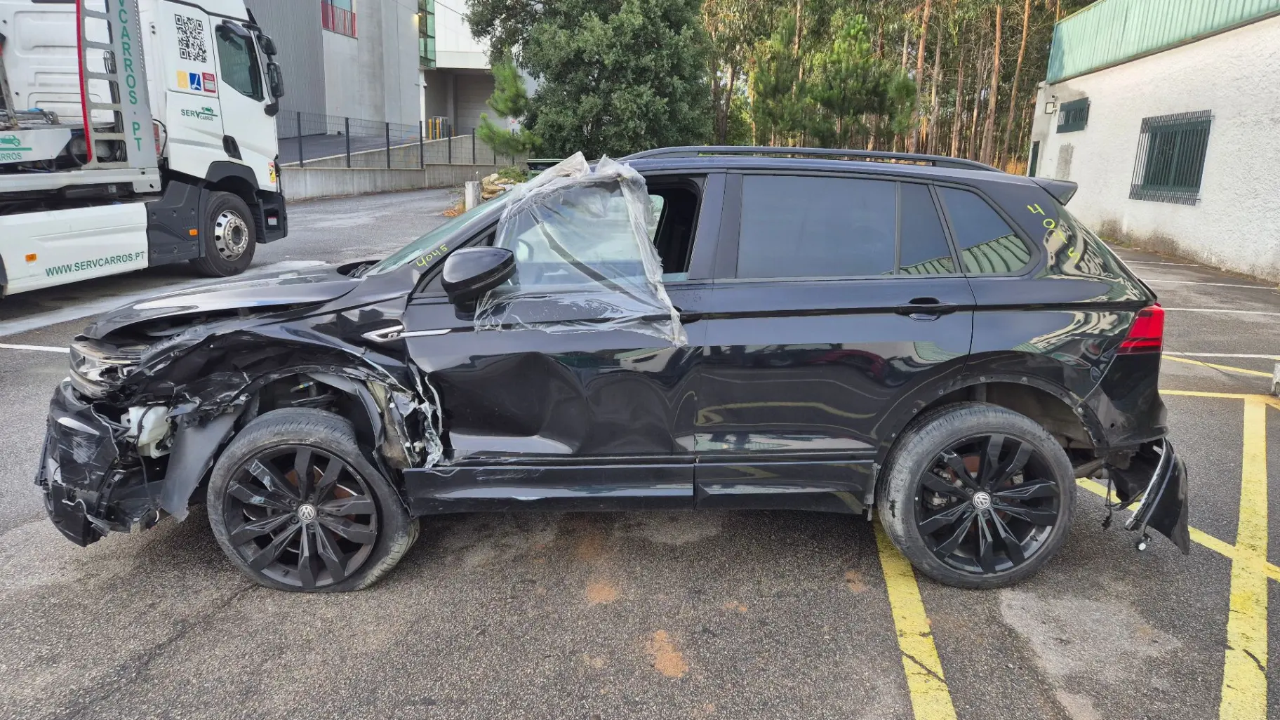 Left rear window regulator VOLKSWAGEN Tiguan (AD1, AX1)