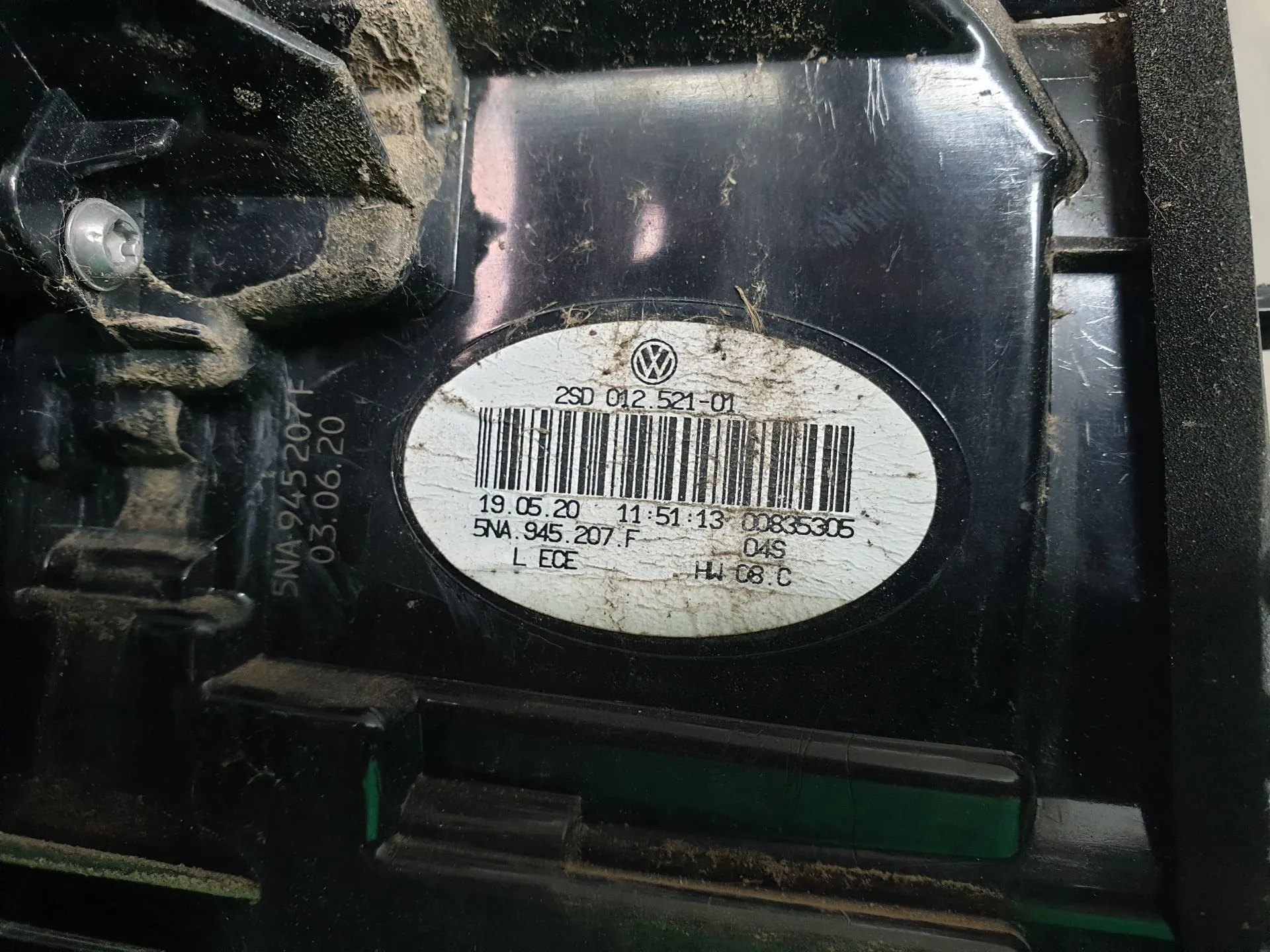 Left Tail light VOLKSWAGEN Tiguan (AD1, AX1) Imagem-6