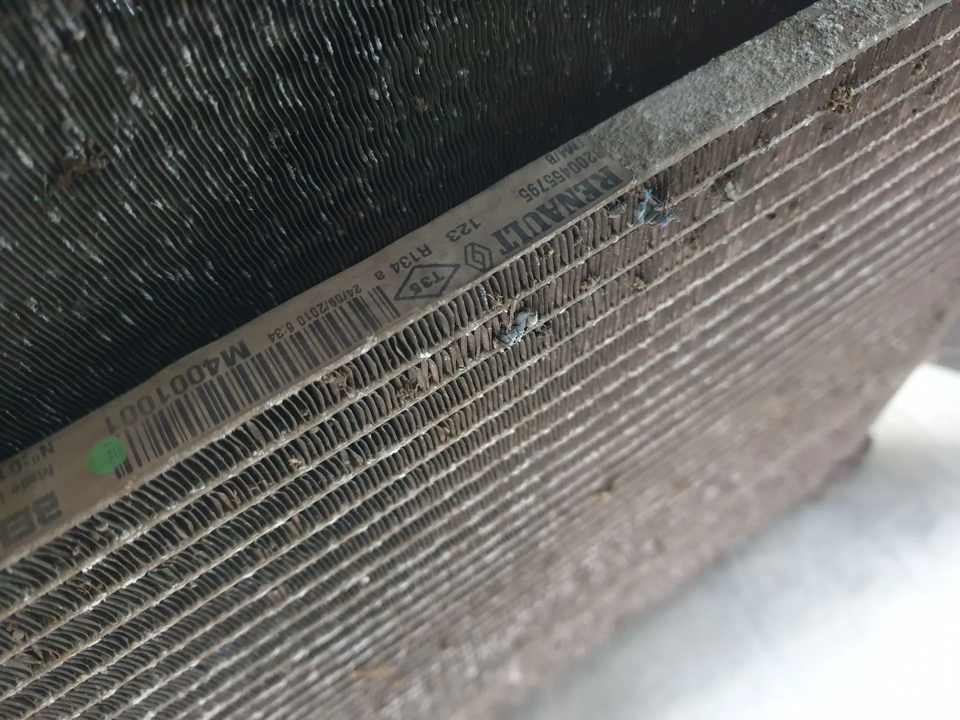 Radiateur de AC/climatisation RENAULT Kangoo Express (FW0/1_) Imagem-1