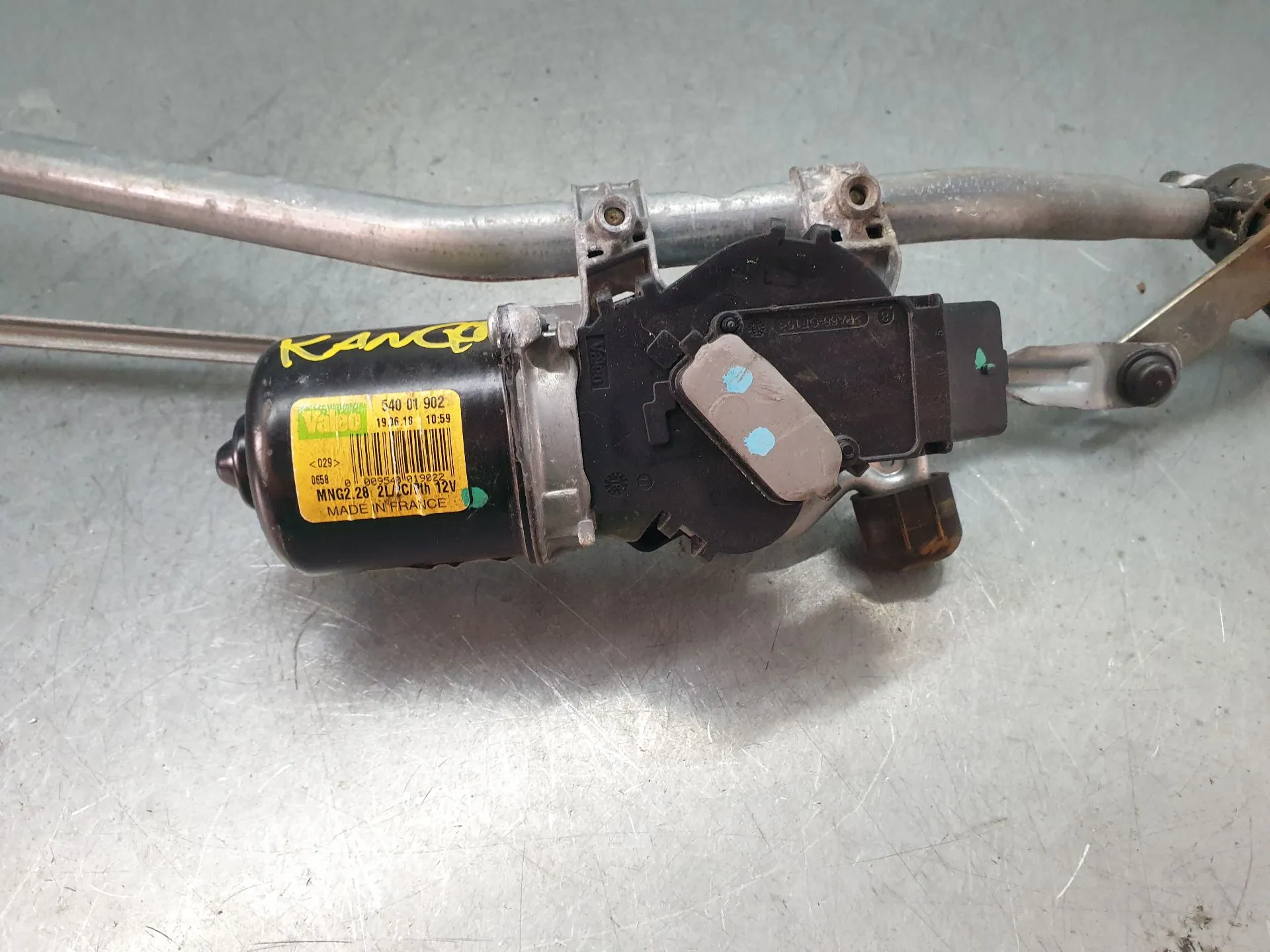 Motor limpa vidros frente RENAULT Kangoo Express (FW0/1_) Imagem-2