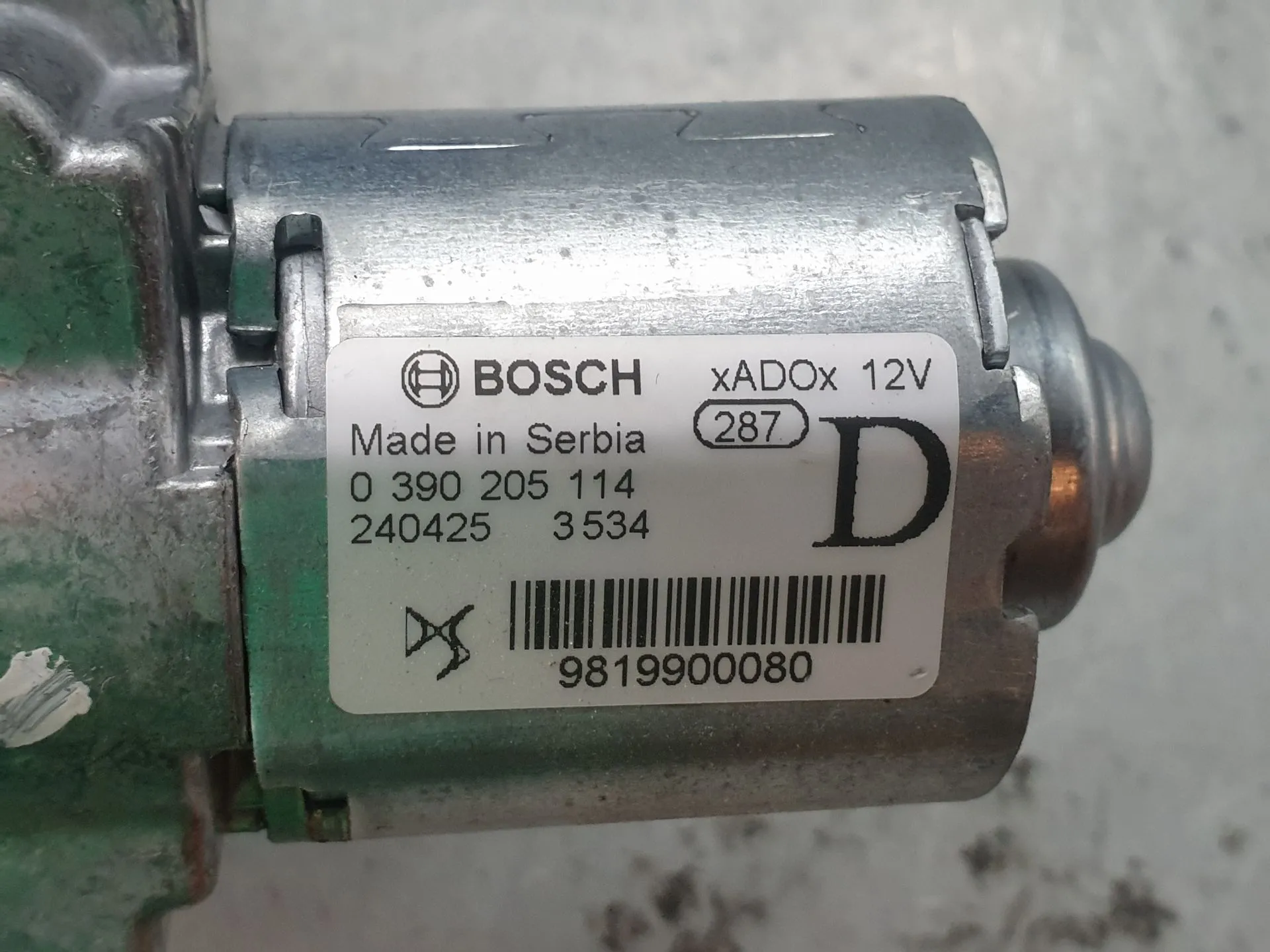 Essuie-glace moteur arrière PEUGEOT 208 II Imagem-3