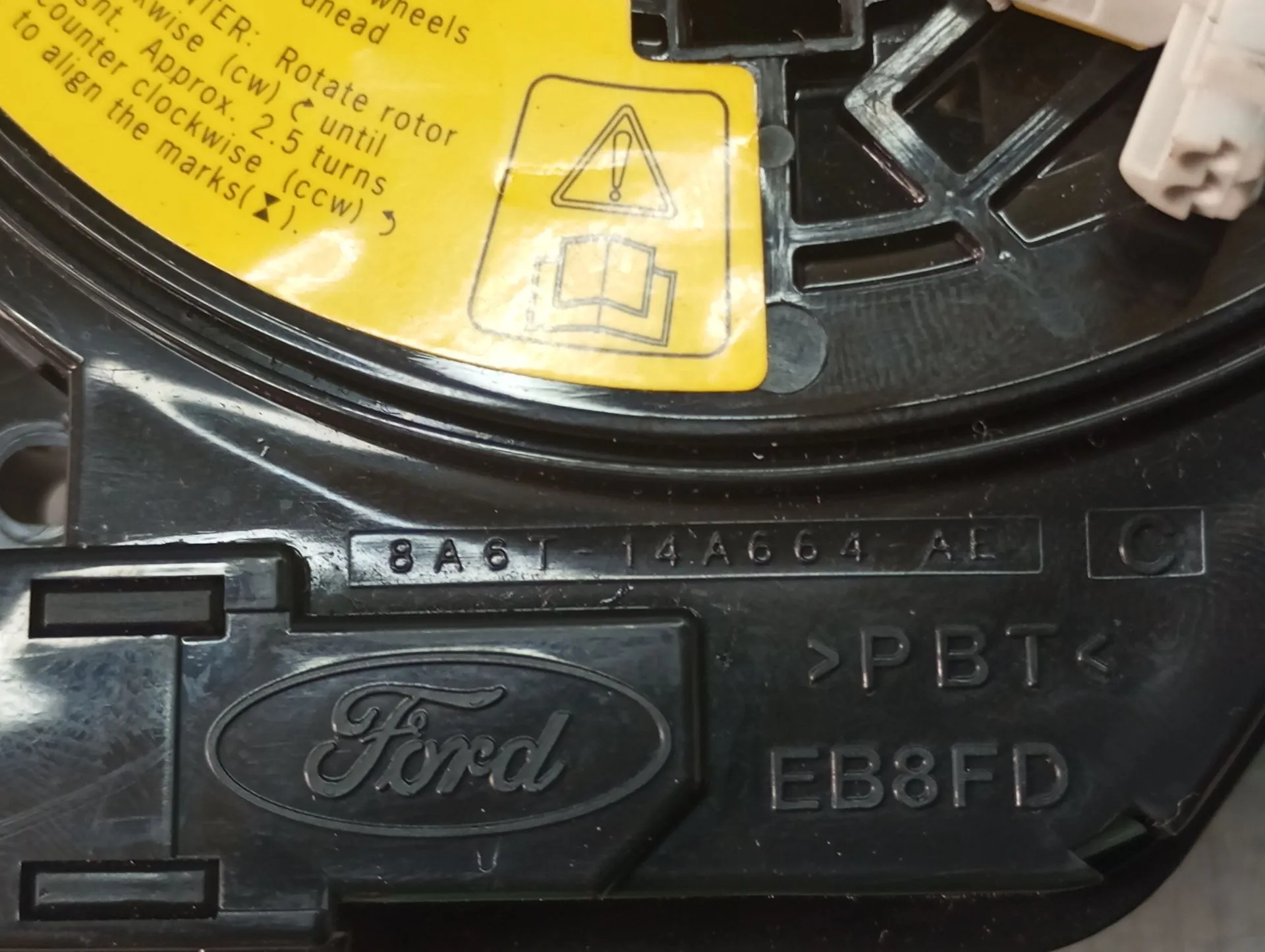 Cintura airbag FORD Fiesta VI (CB1, CCN) Imagem-2