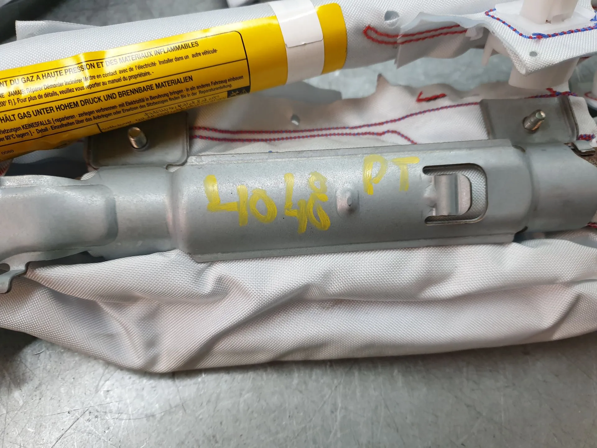 Airbag Rideau Droite TOYOTA Yaris (_P13_) Imagem-3