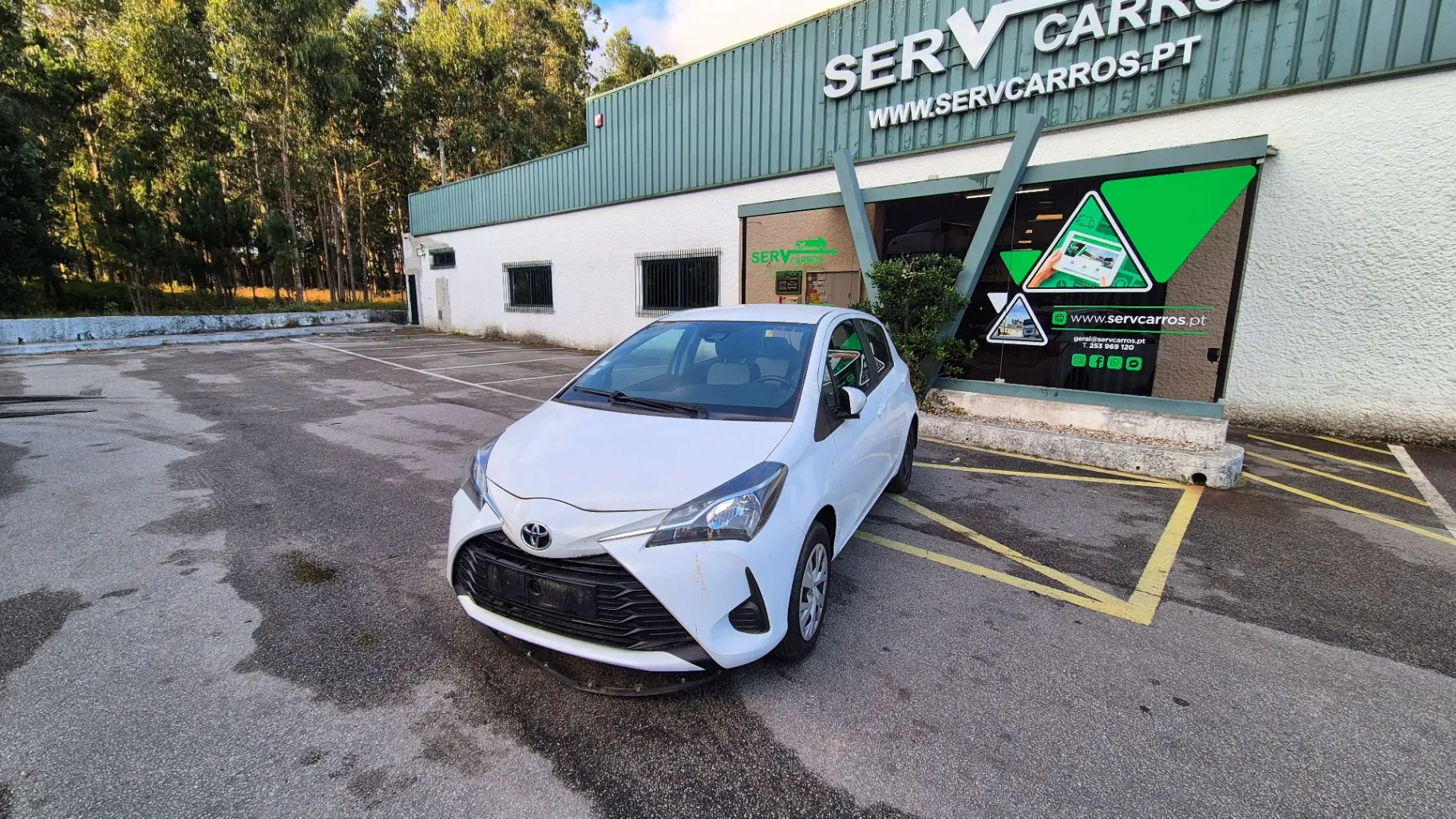 Frente Completa TOYOTA Yaris (_P13_)