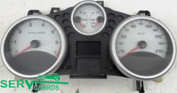 Quadrante / painel de instrumentos PEUGEOT 207 (WA_, WC_)