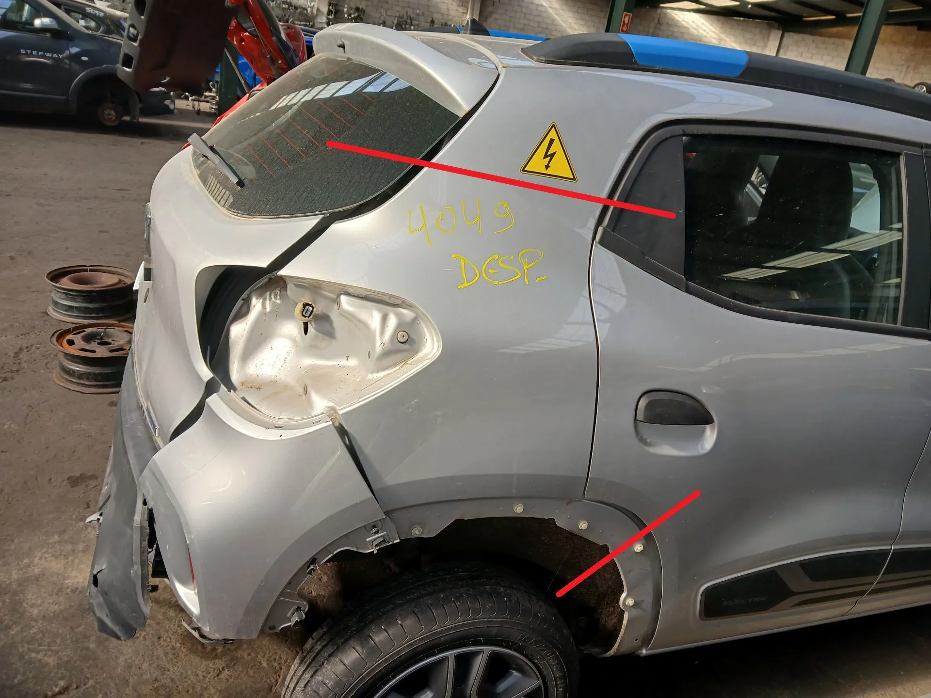Panel Trasero Derecho DACIA Spring