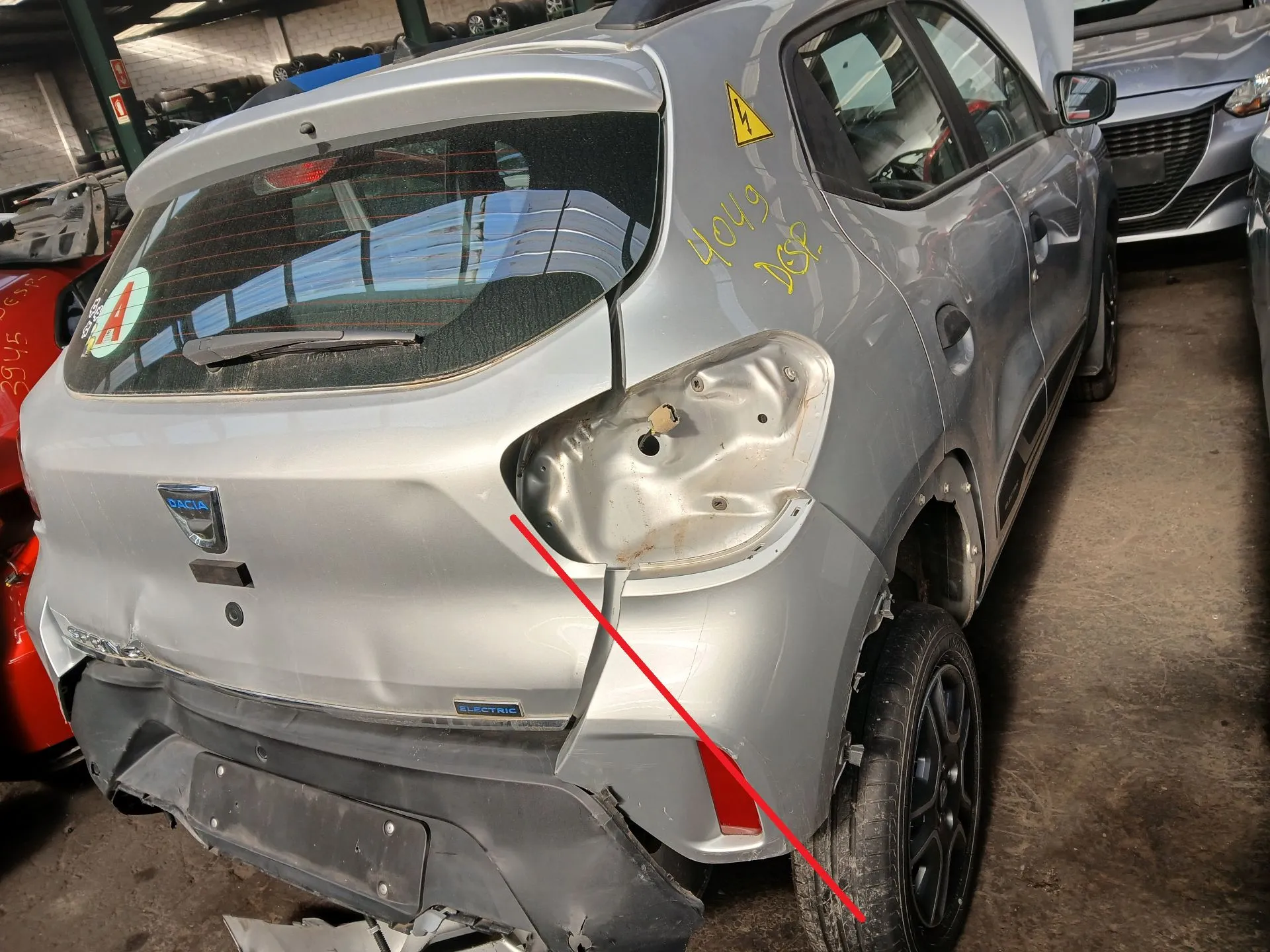 Panel Trasero Derecho DACIA Spring Imagem-1