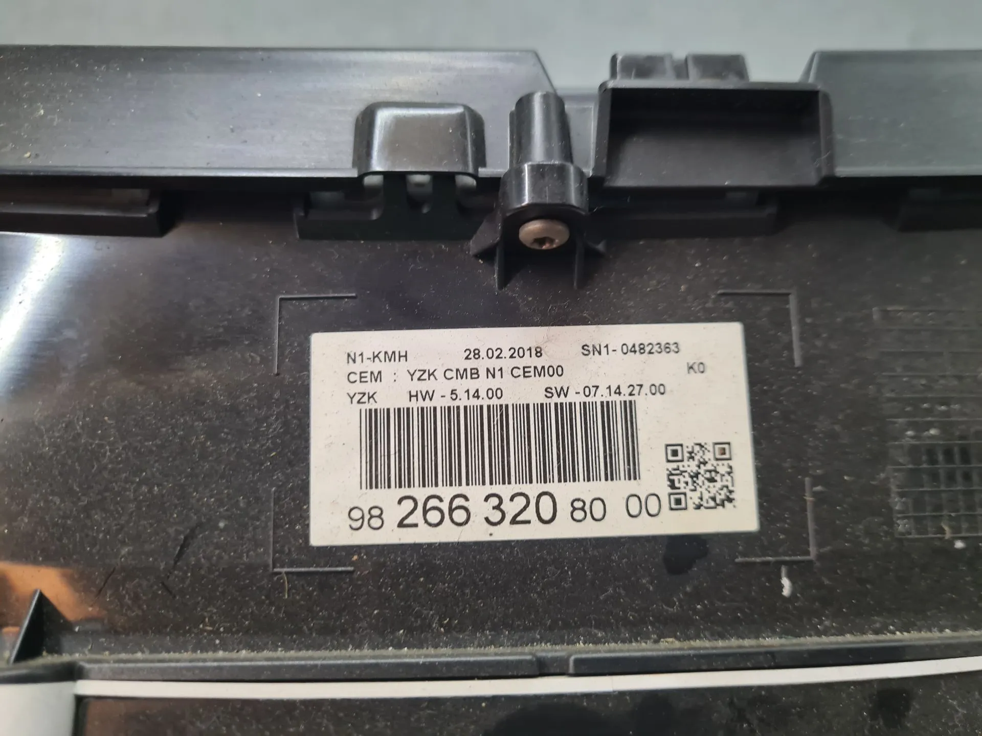 Quadrante / painel de instrumentos PEUGEOT Expert Imagem-9