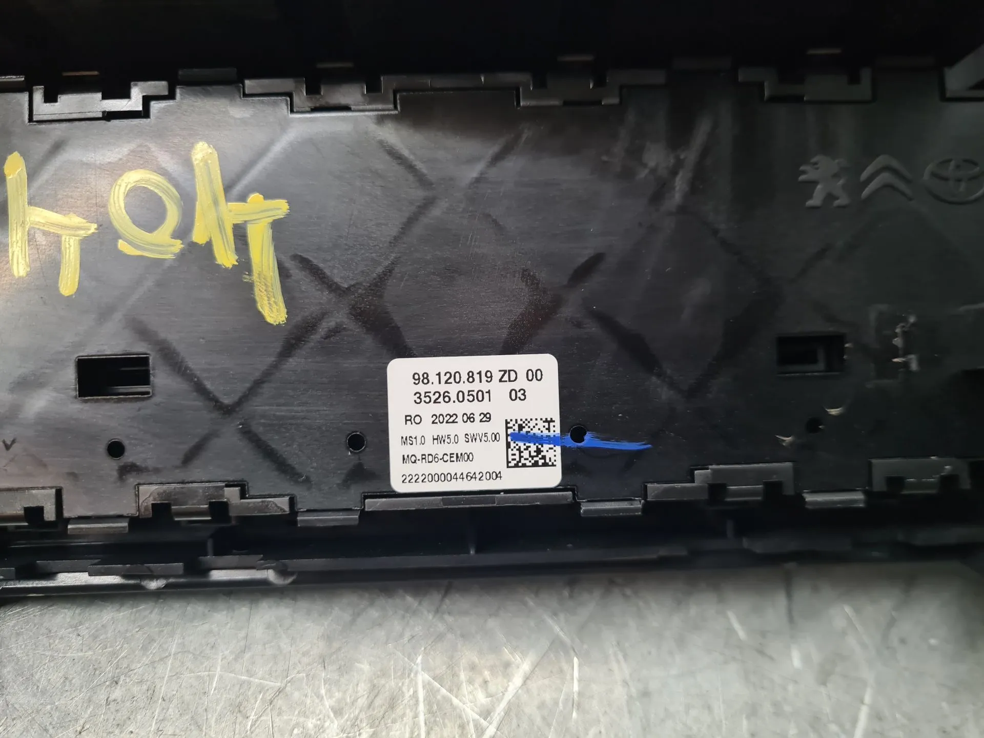 Kit Auto-rádio FIAT Scudo Van Imagem-11