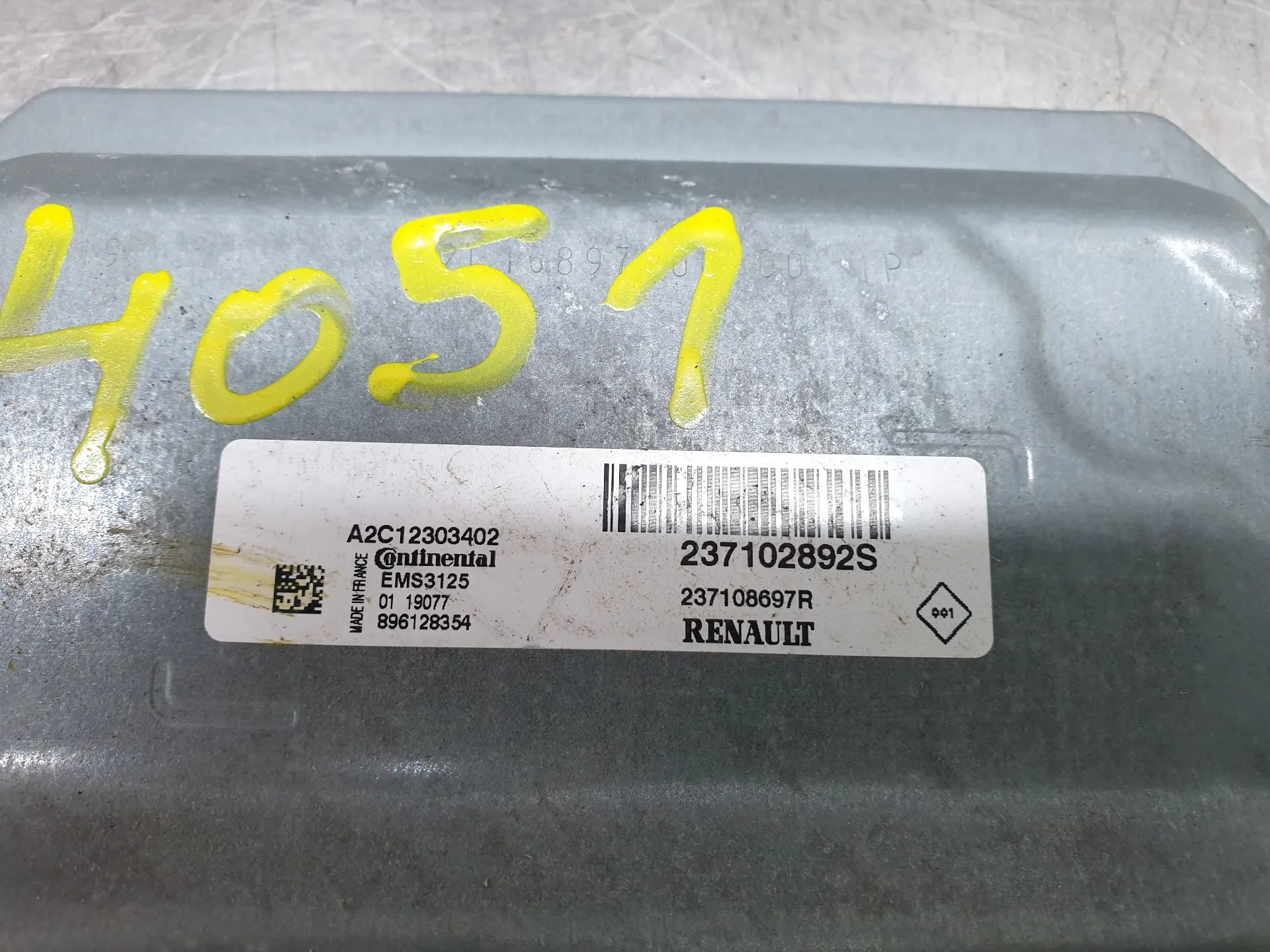 Centralina motor / ECU DACIA Sandero II (5S_) Imagem-1