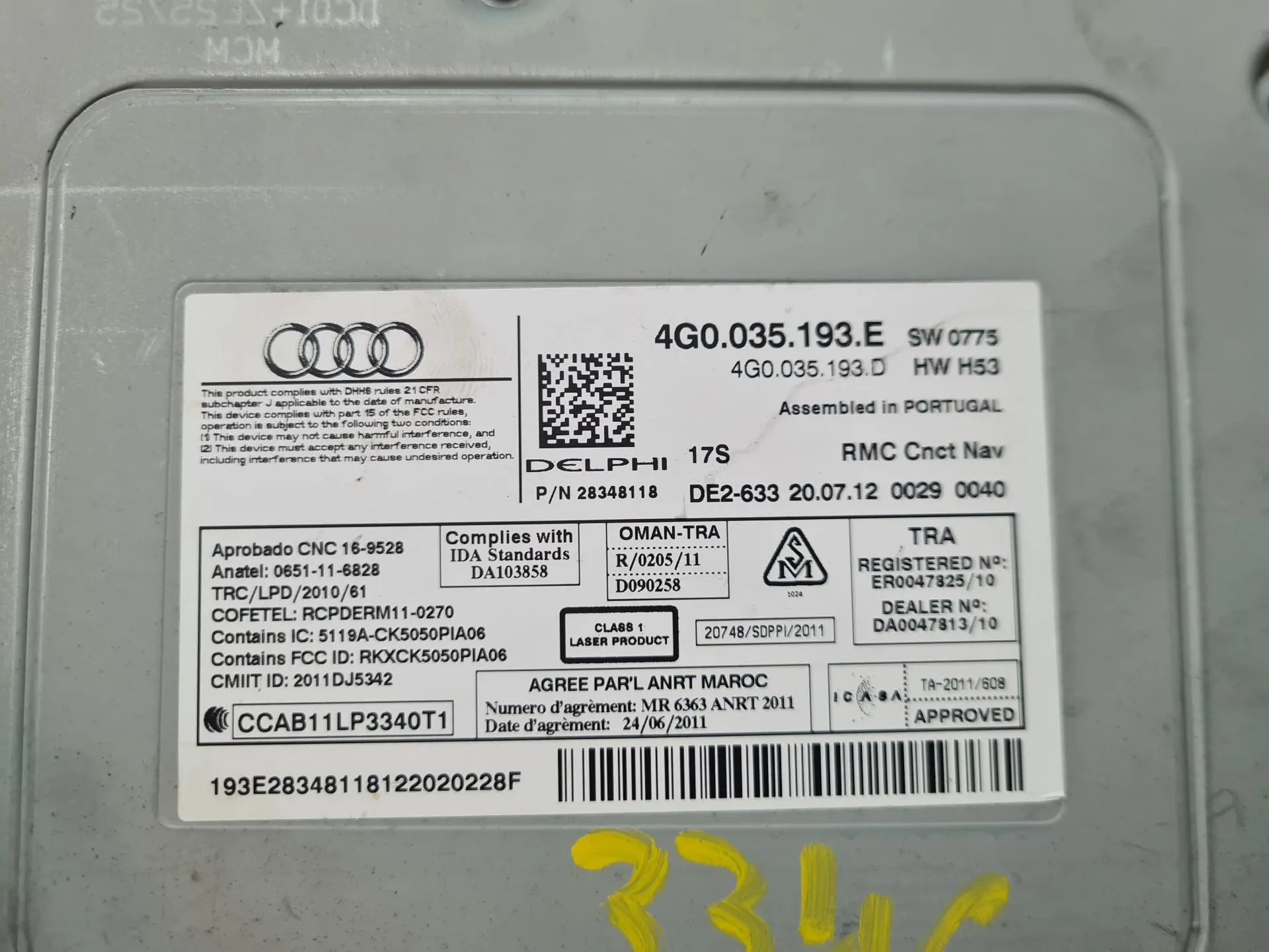 Kit Auto-rádio AUDI A6 Allroad (4GH, 4GJ, C7) Imagem-5