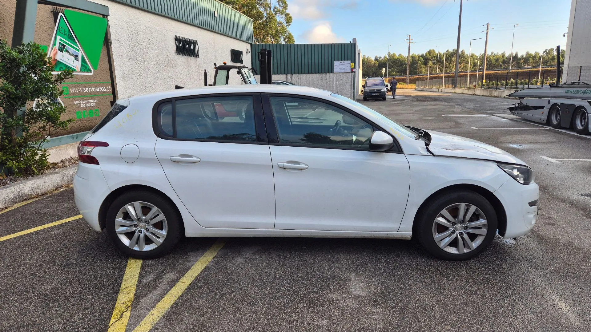 Right rear window regulator PEUGEOT 308 II