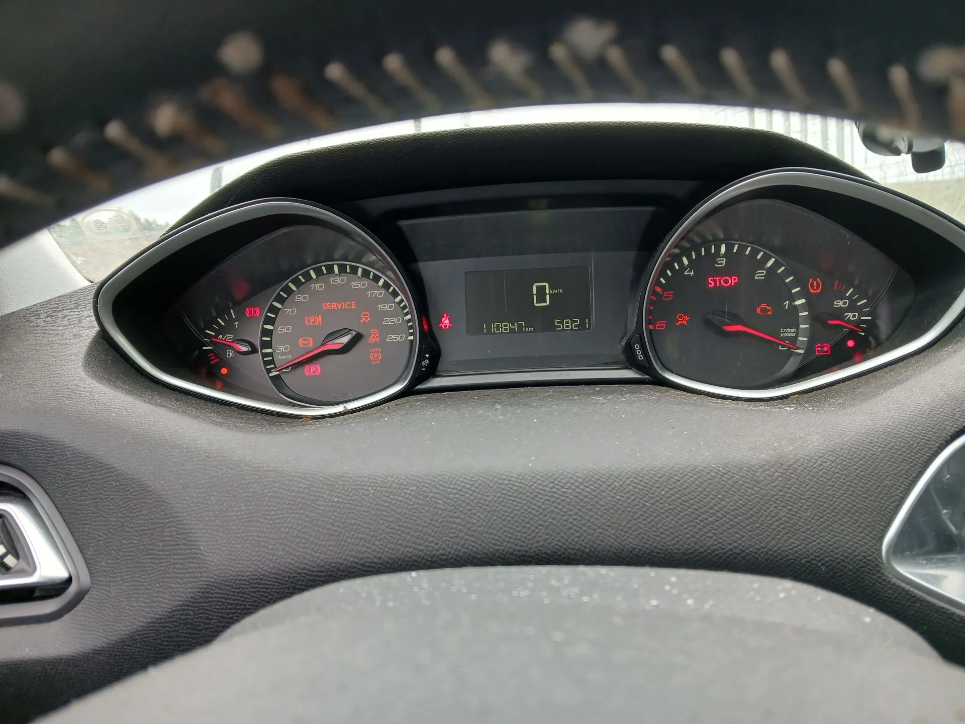 Quadrante / painel de instrumentos PEUGEOT 308 II