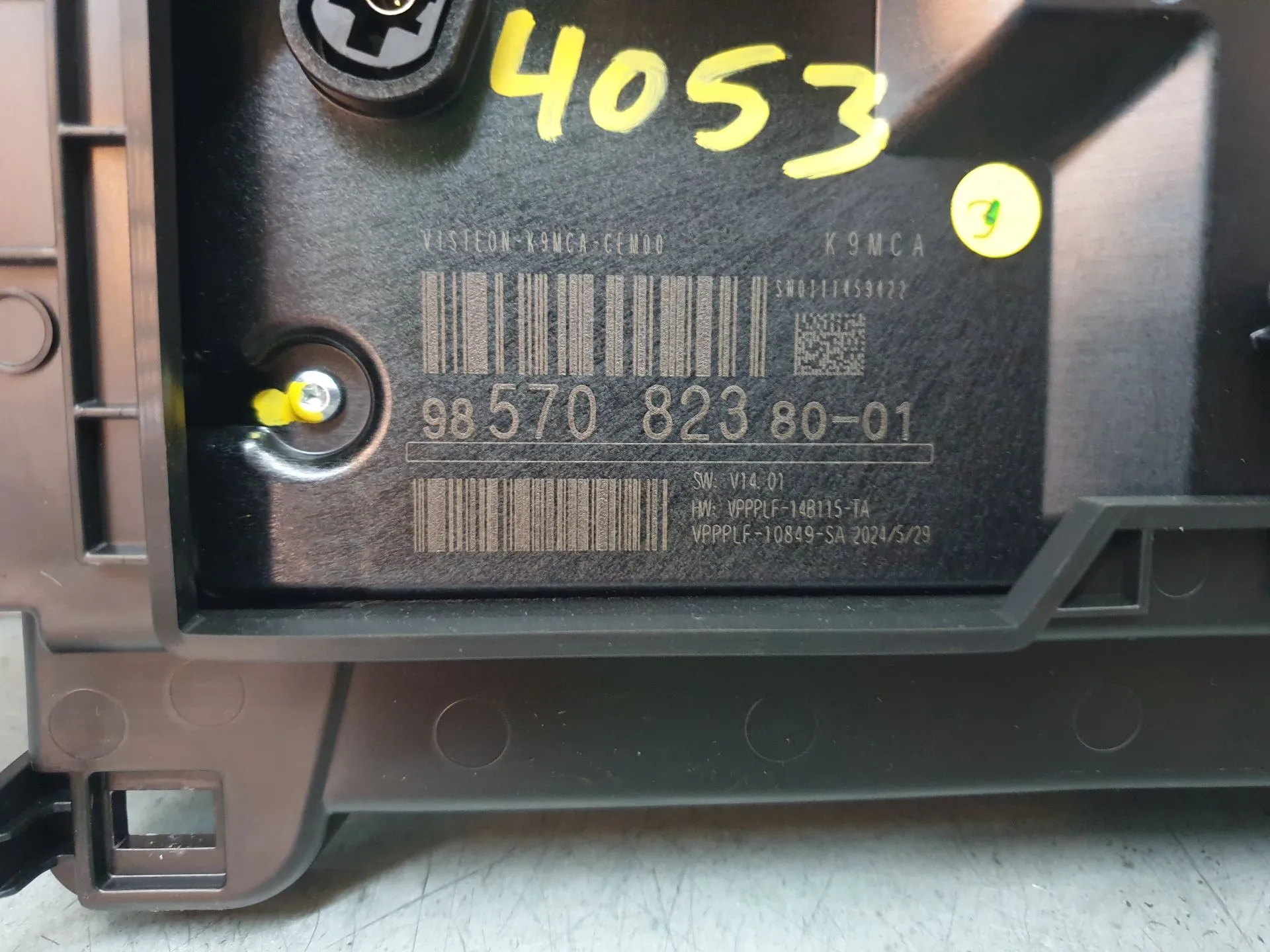 Instrument cluster PEUGEOT Rifter Imagem-6