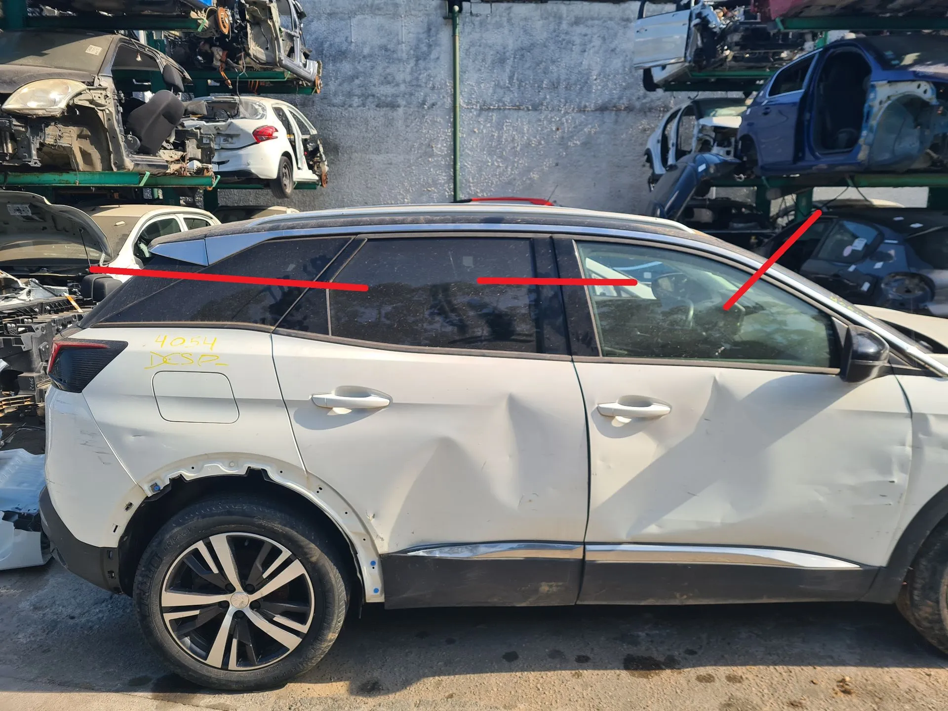 Roof PEUGEOT 3008 II (M_)