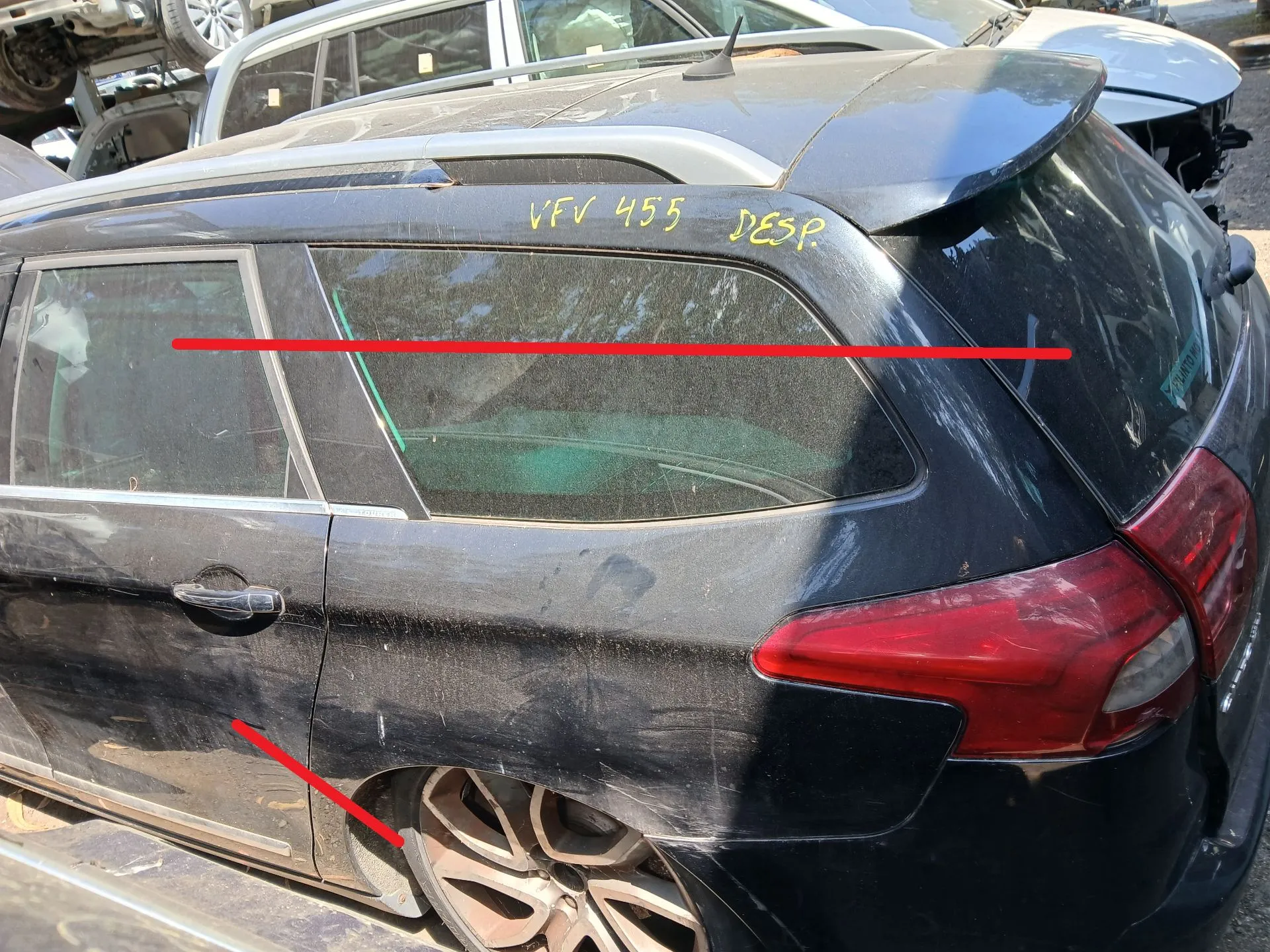 Panel Trasero Izquierdo CITROËN C5 III Break (RW_)