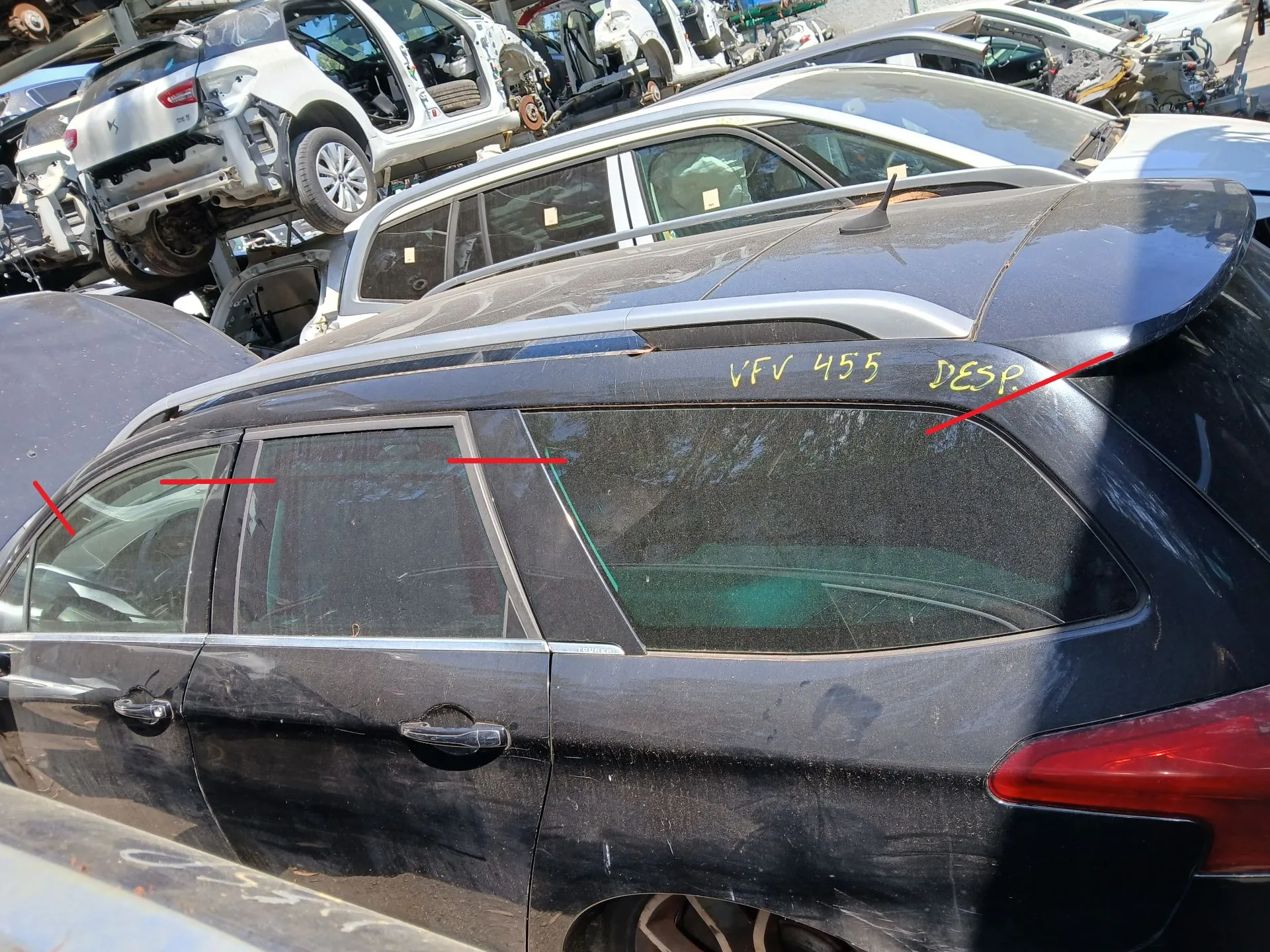 Roof CITROËN C5 III Break (RW_)
