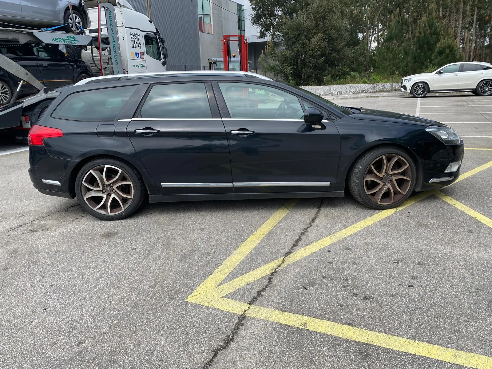 Alzavetro anteriore destro CITROËN C5 III Break (RW_)