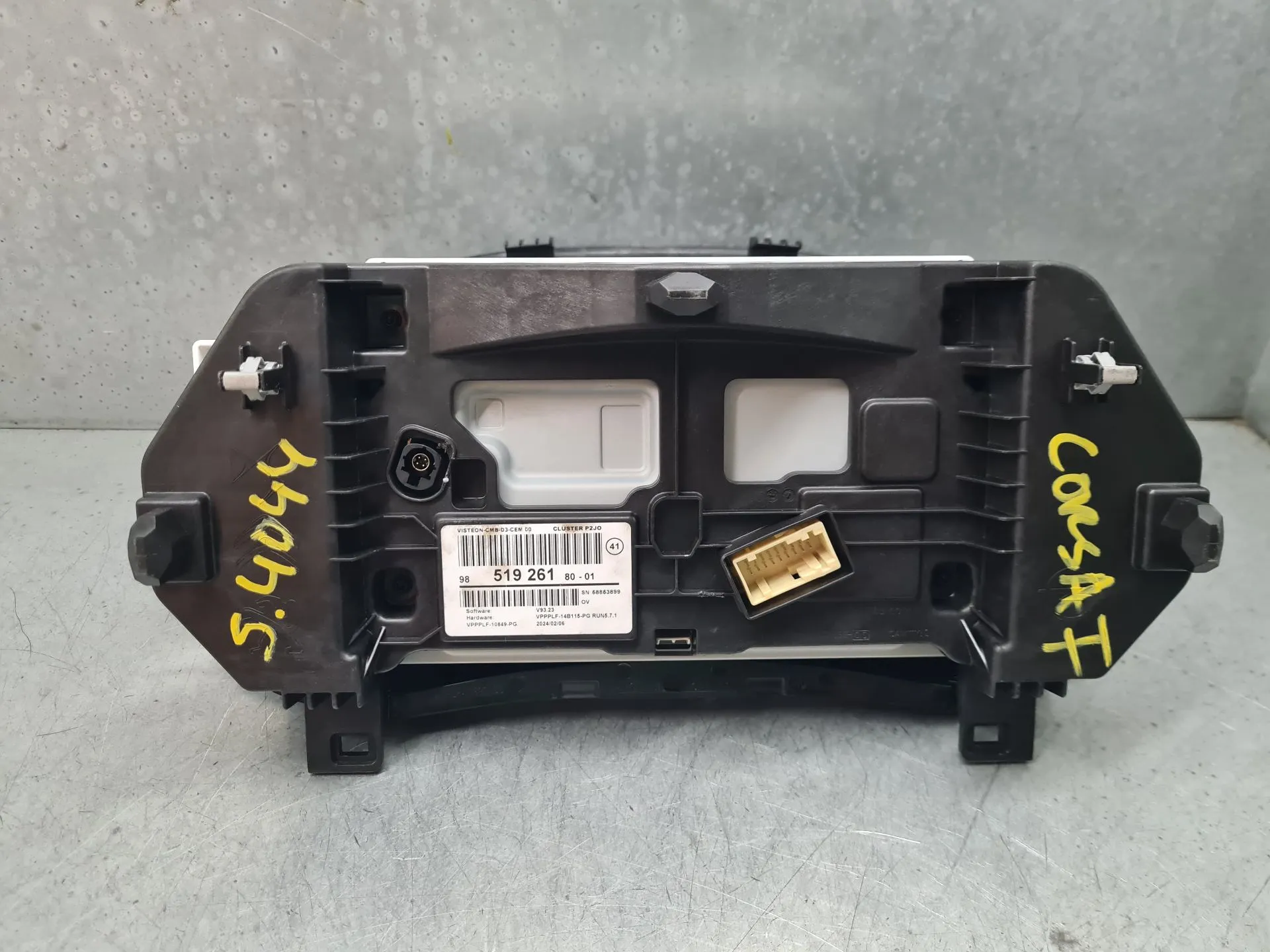 Quadro strumenti / Pannello strumenti OPEL Corsa F Imagem-4