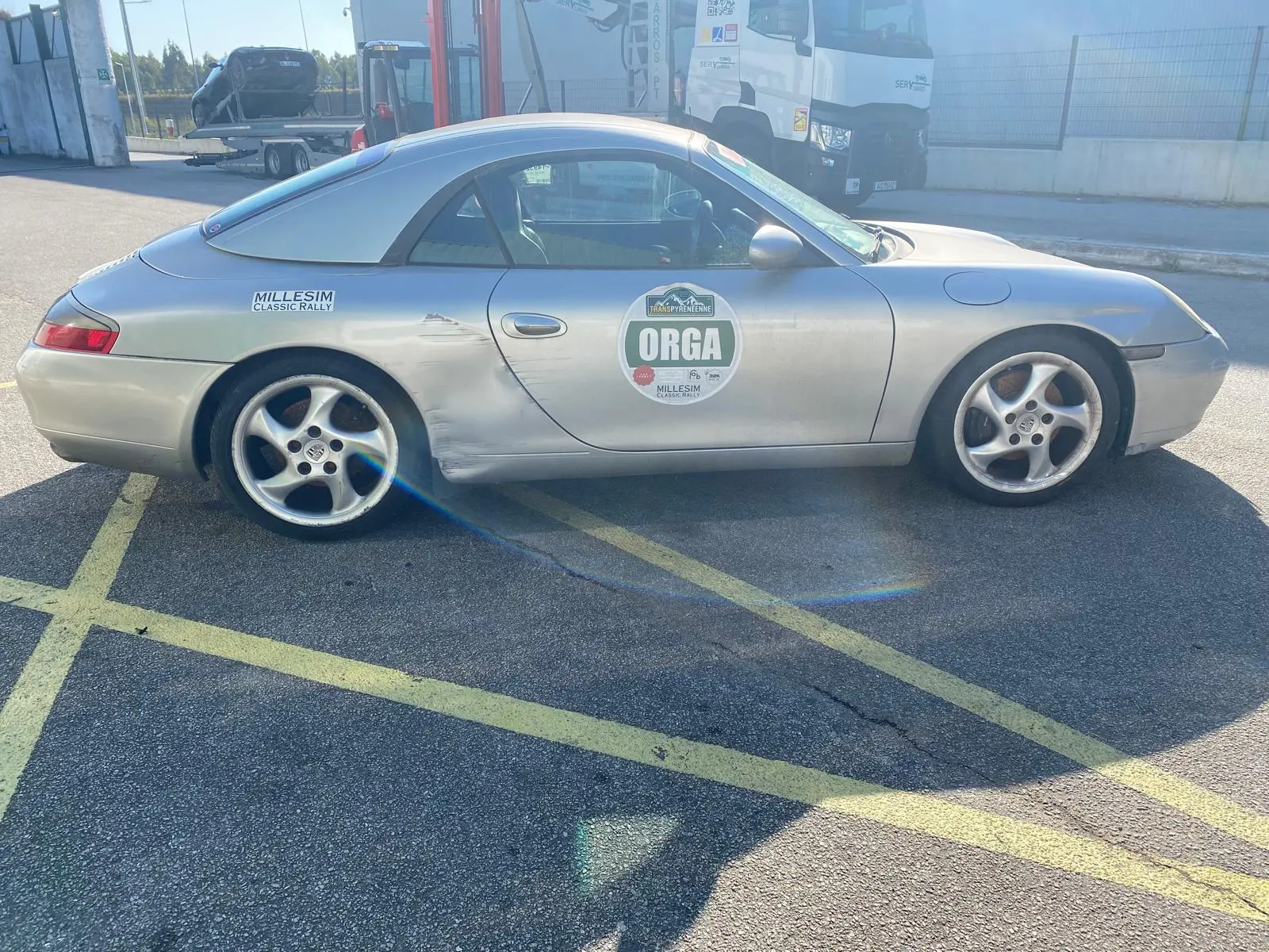 Alzavetro anteriore destro PORSCHE 911 Cabriolet (996)